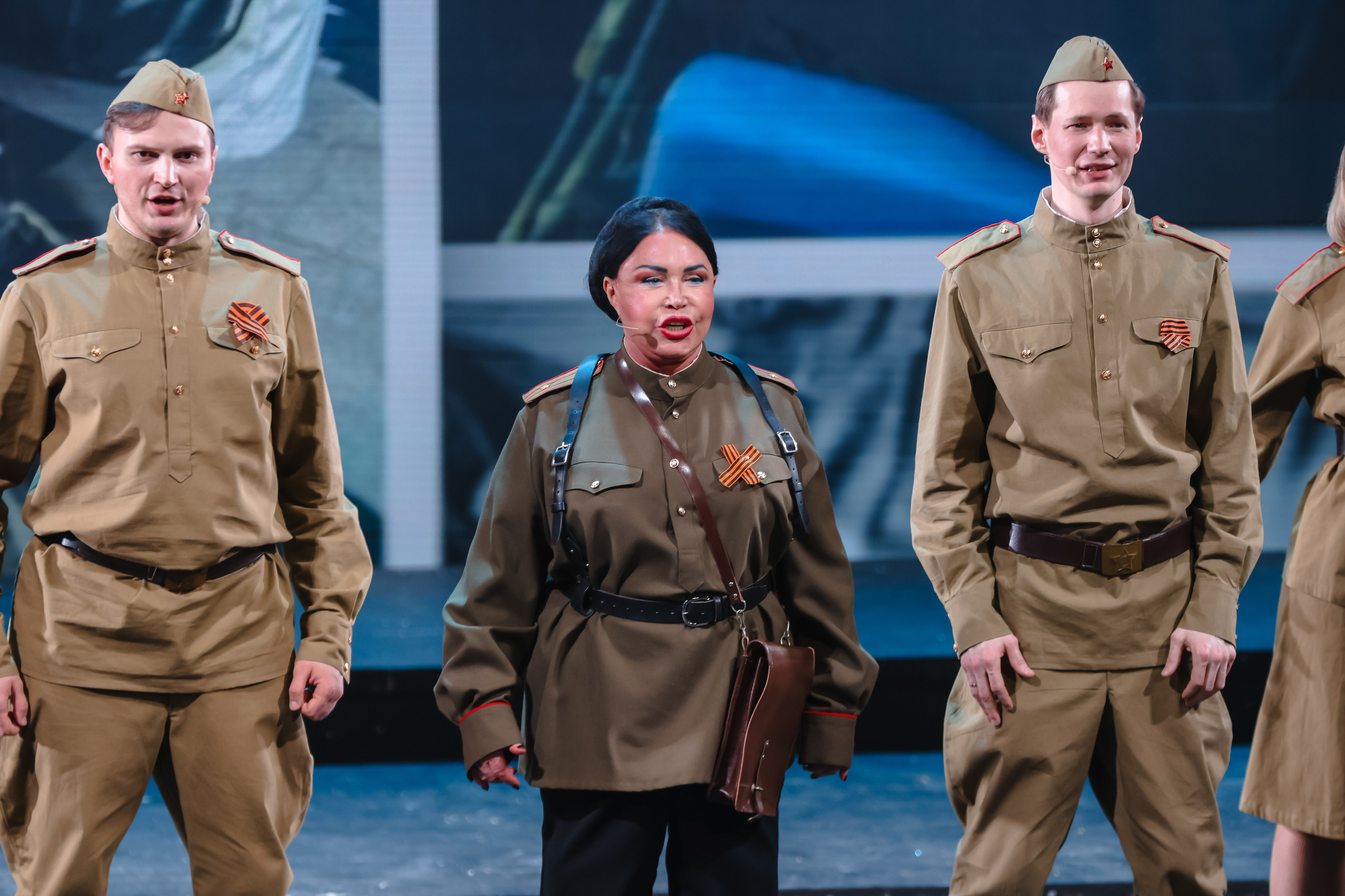 Василий Теркин, театр «Русская песня». Фотограф Ольга Махалова — Санкт-Петербург, Москва, Нижний Новгород