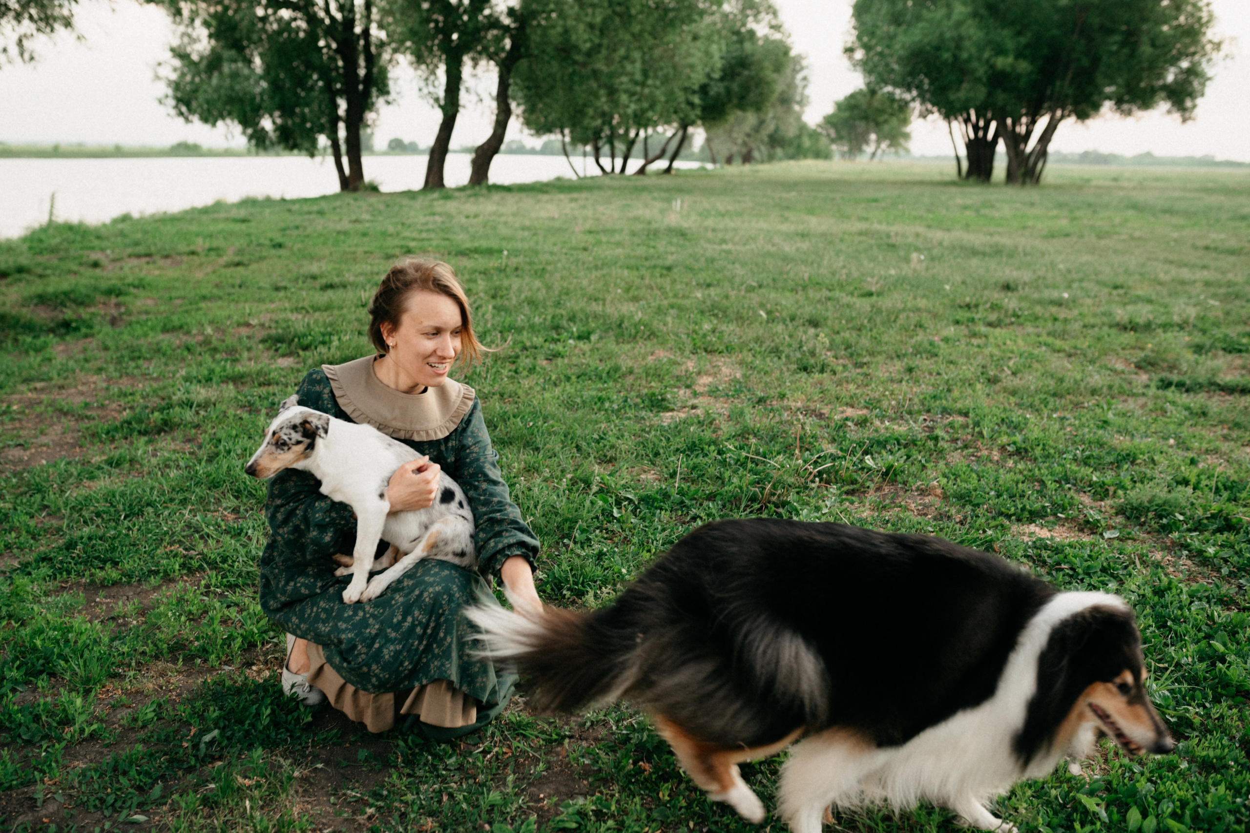 Таня и её пушистые друзья. Фотограф анималист в Москве Ольга Агушева