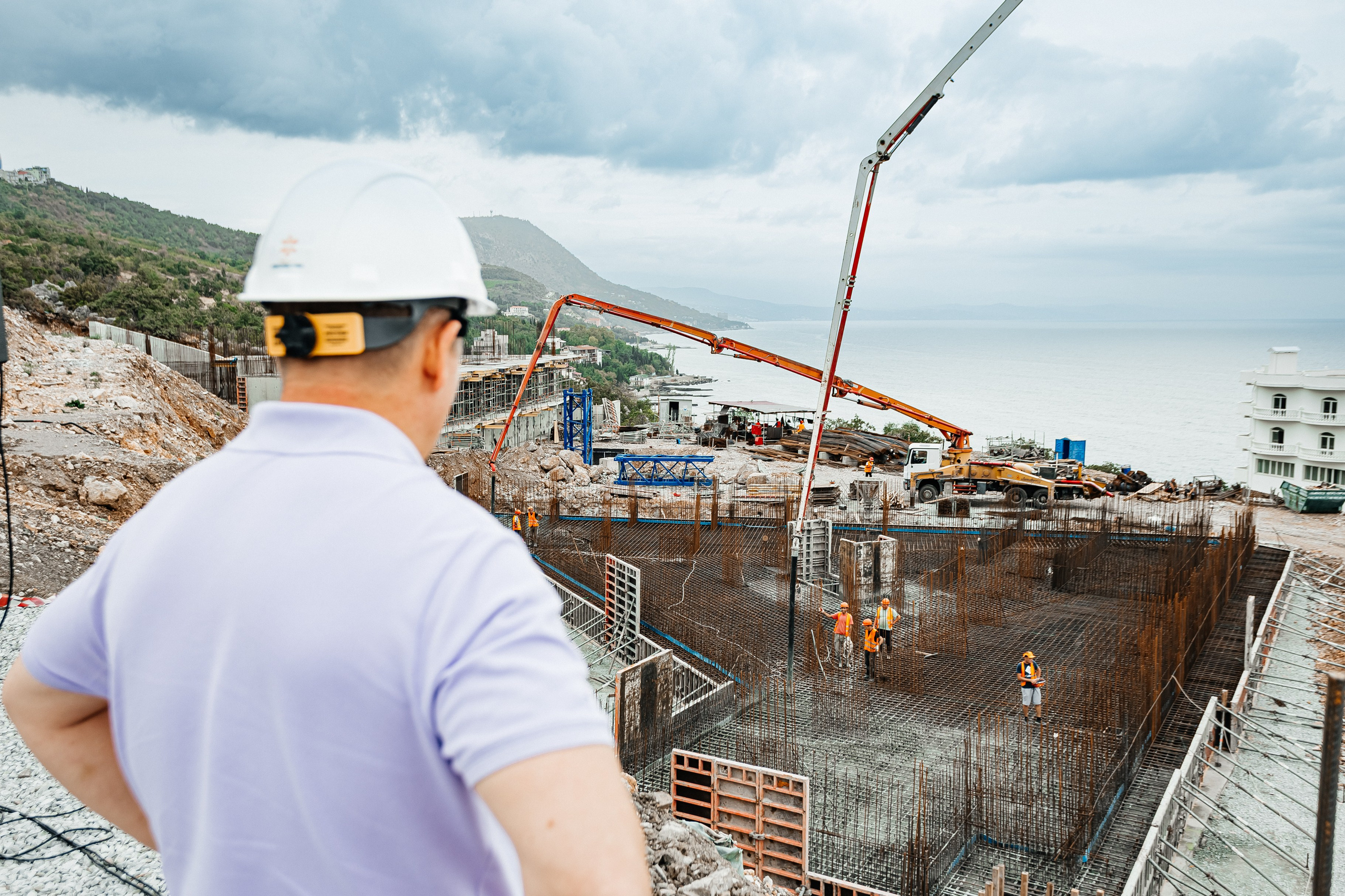 Комплекс апартаментов Letto, заливка бетона_16.09.2024. Аминов Руслан | Фотограф