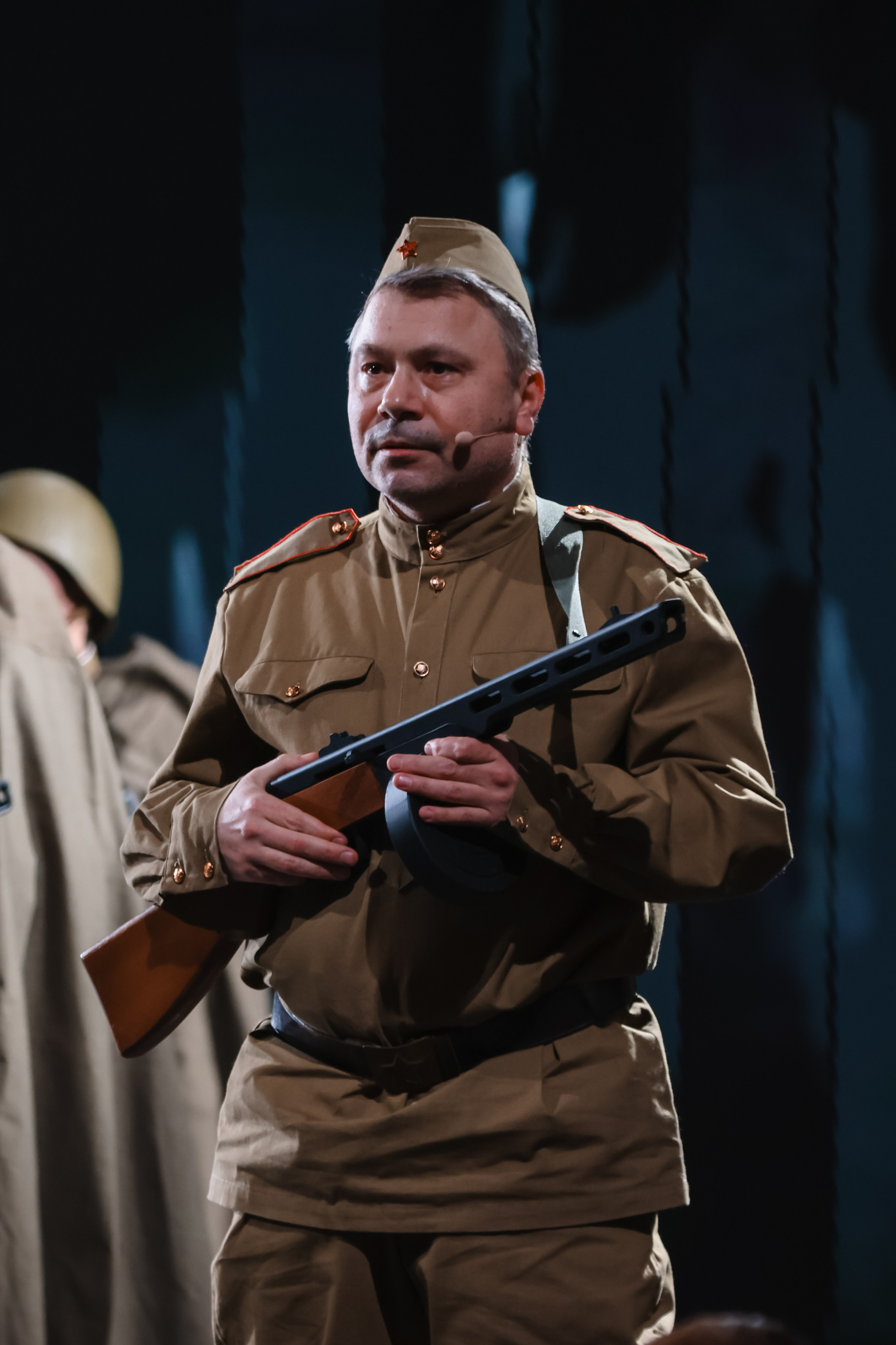 Василий Теркин, театр «Русская песня». Фотограф Ольга Махалова — Санкт-Петербург, Москва, Нижний Новгород