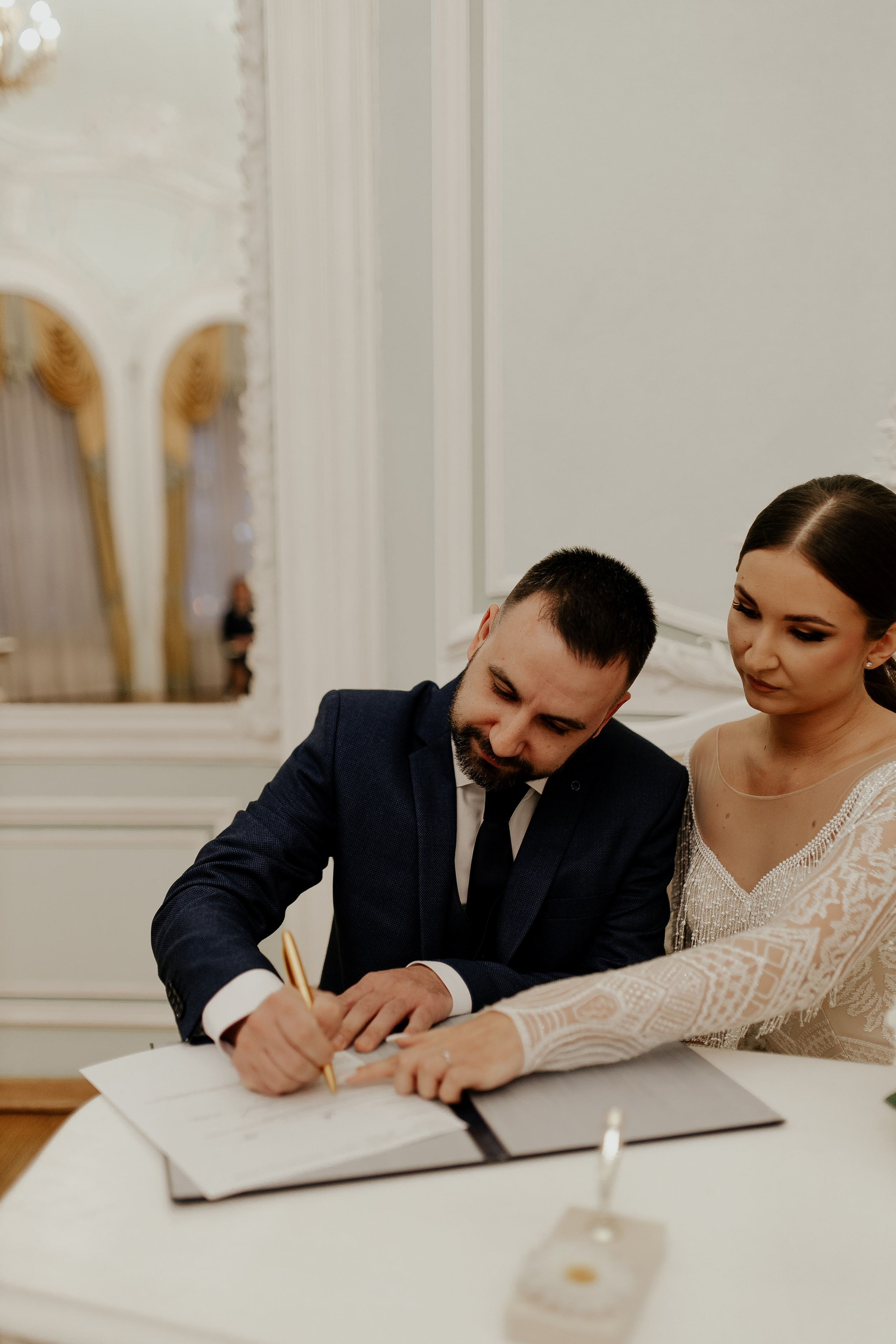 Свадьба в Петроградском ЗАГСе. Фотограф в Санкт-Петербурге Лиза Семченкова