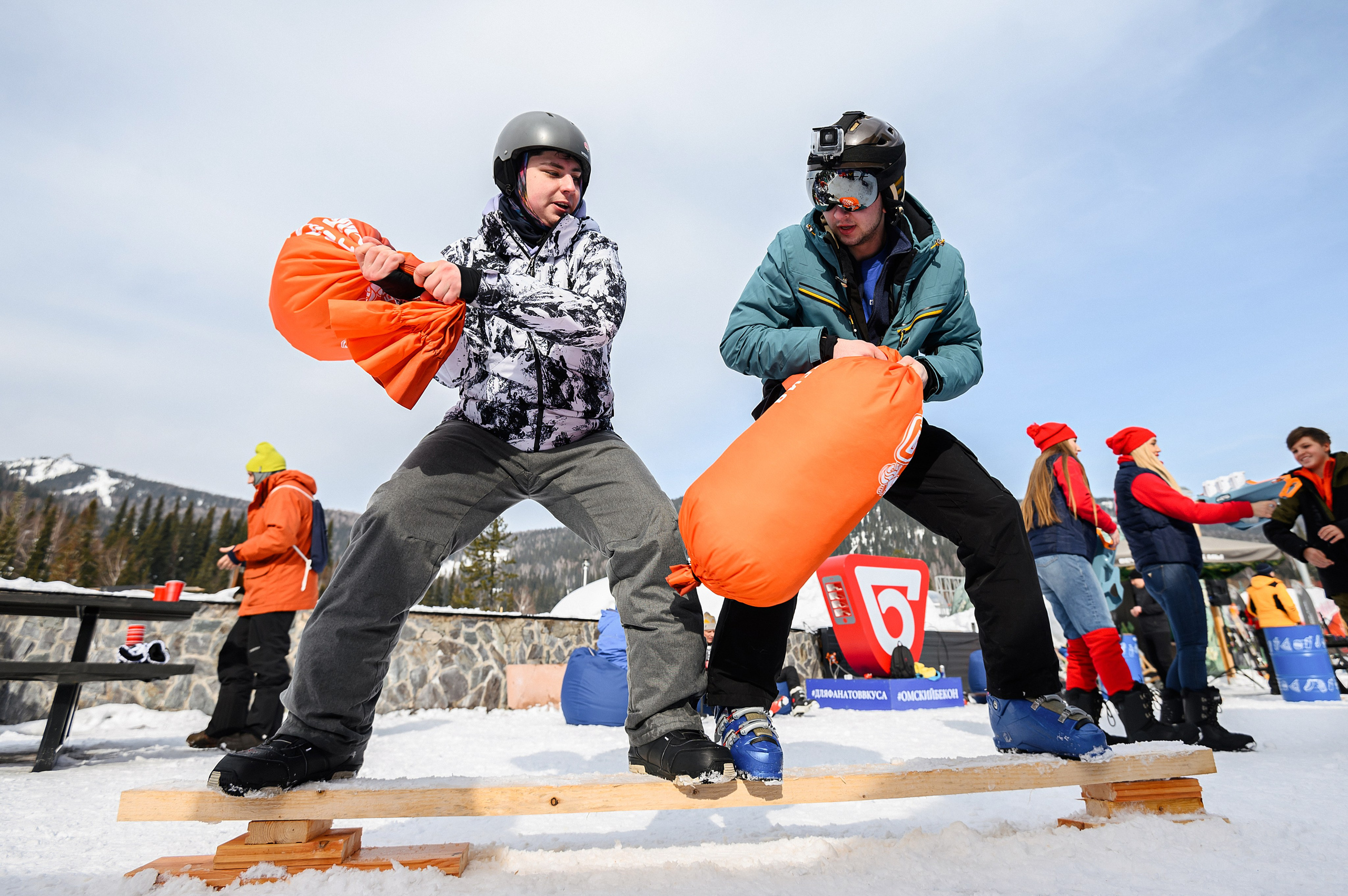 Съемка для Омского бекона