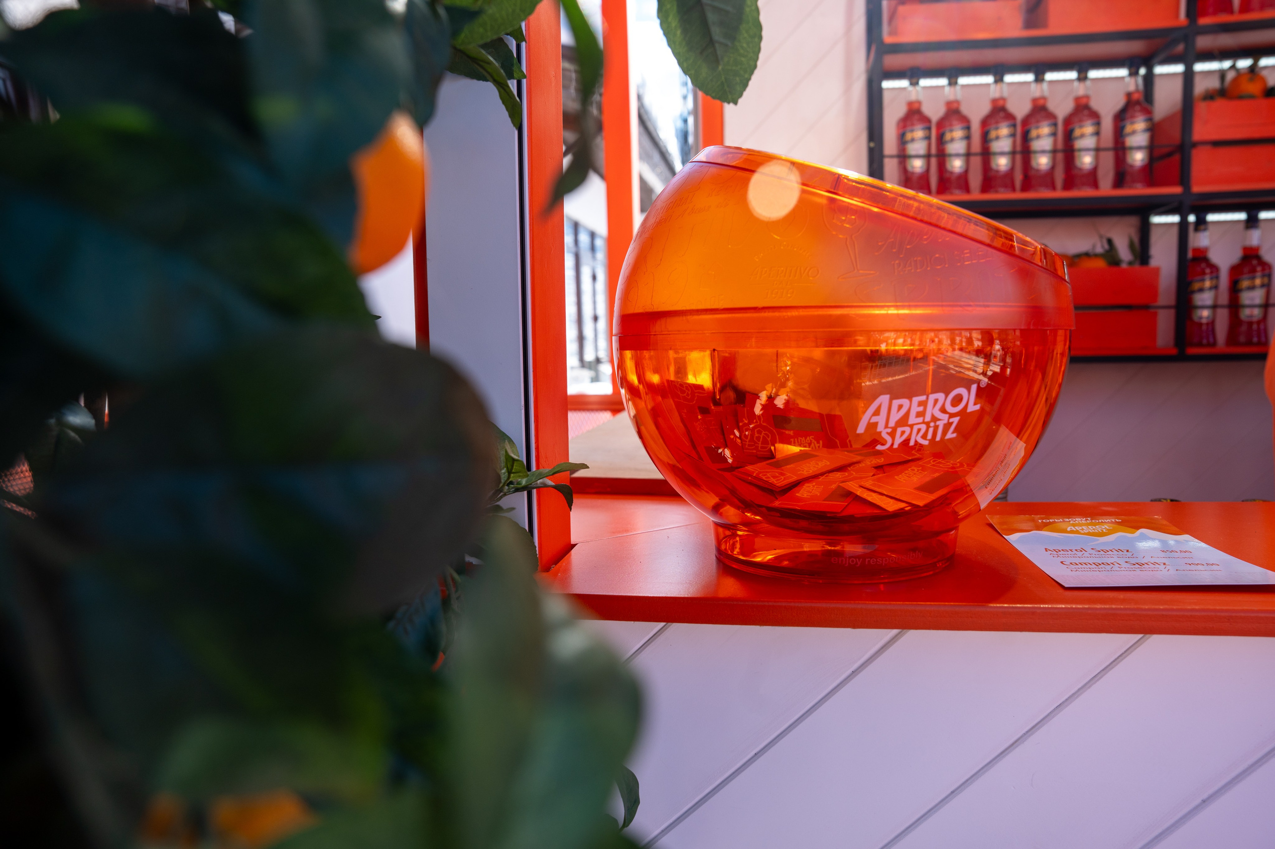 Фотоотчет партнерской интеграции Aperol Spritz на Роза Фест 2025. Репортажный фотограф в Красной Поляне и Сочи Павлюченко Екатерина