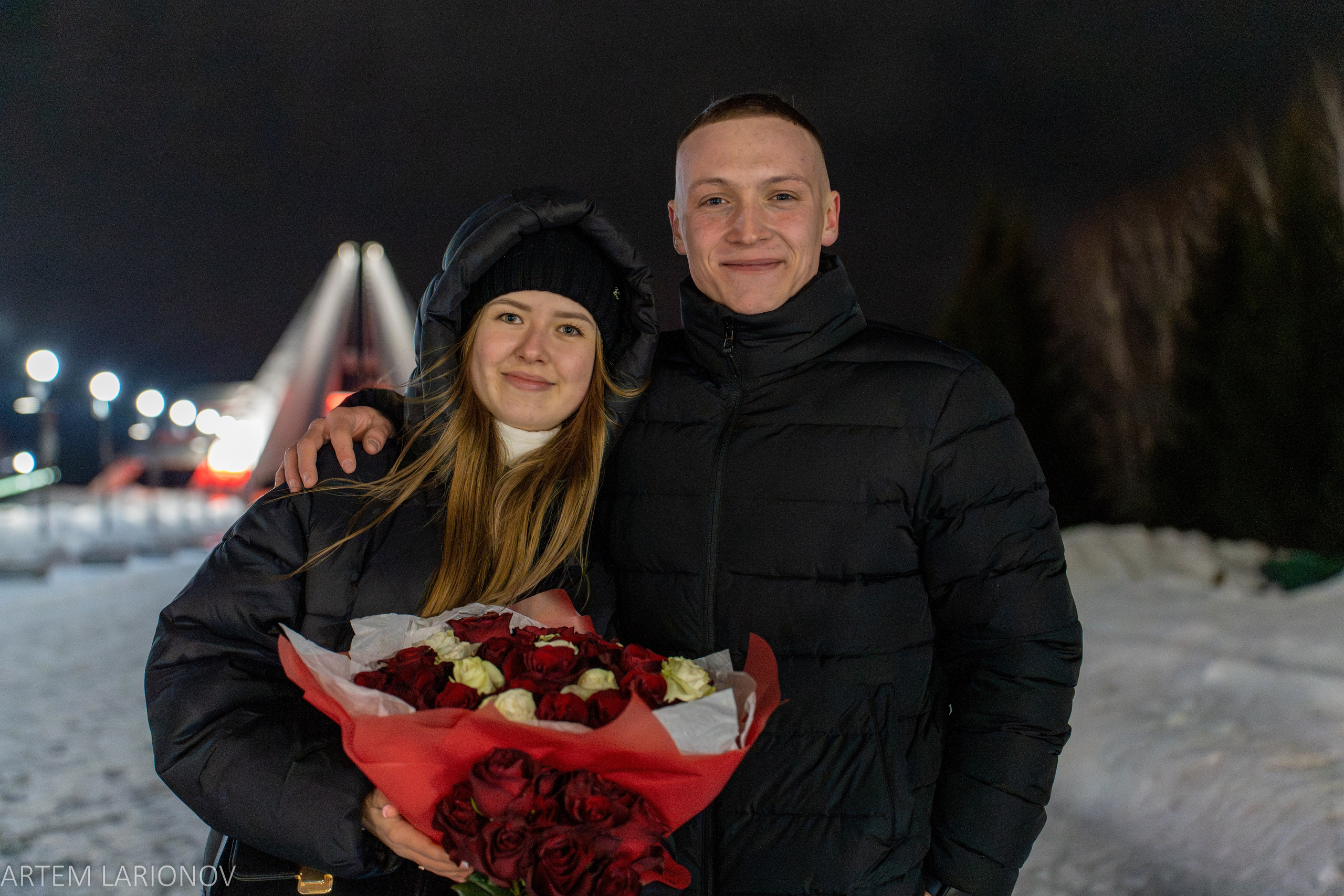 Предложение руки и сердца. Фотограф Артем Ларионов