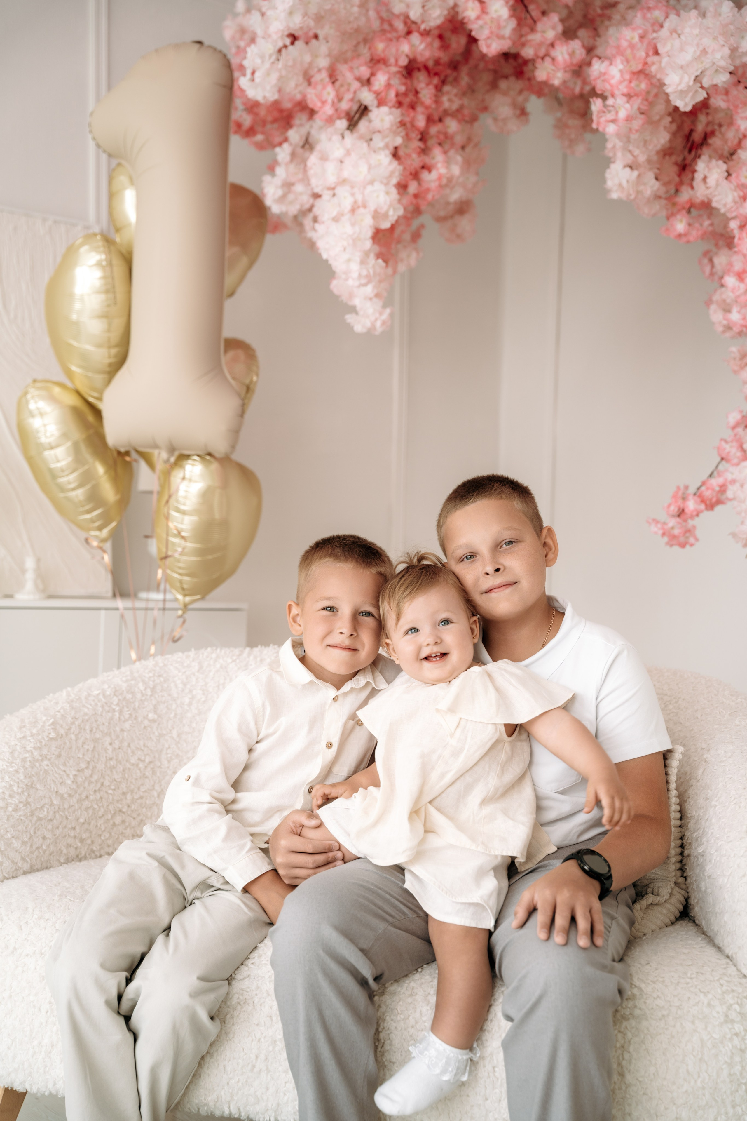 Анечке годик. Семейный и свадебный фотограф в Ульяновске Арина Авдеева
