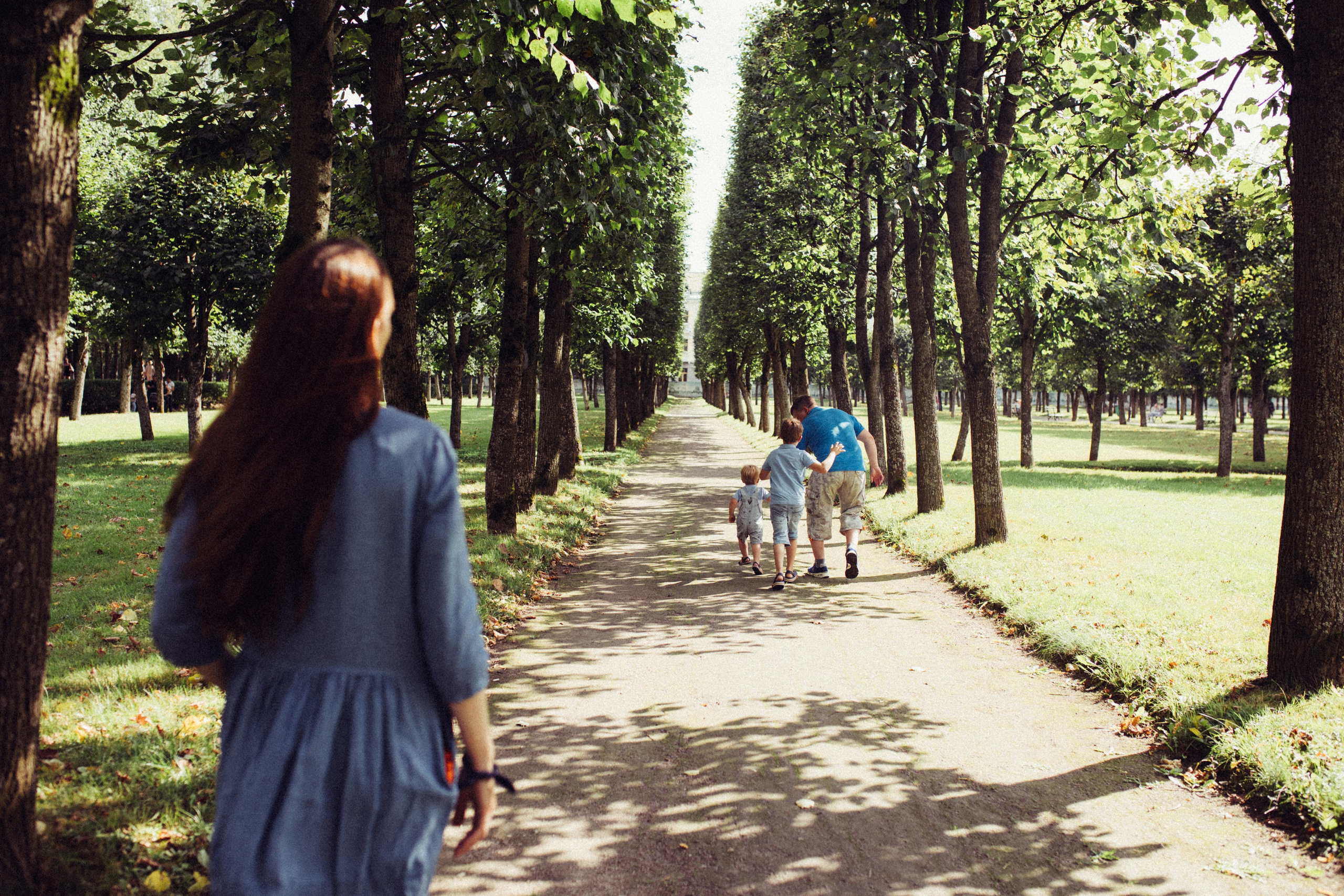 Семейная фотосессия в усадьбе Архангельское. Фотограф Лебедева Наталья