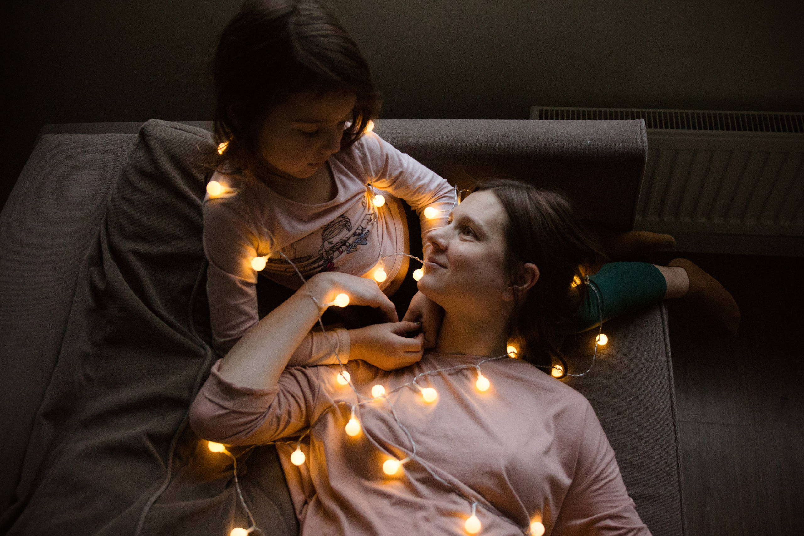 Домашняя семейная фотосессия. Фотограф Лебедева Наталья