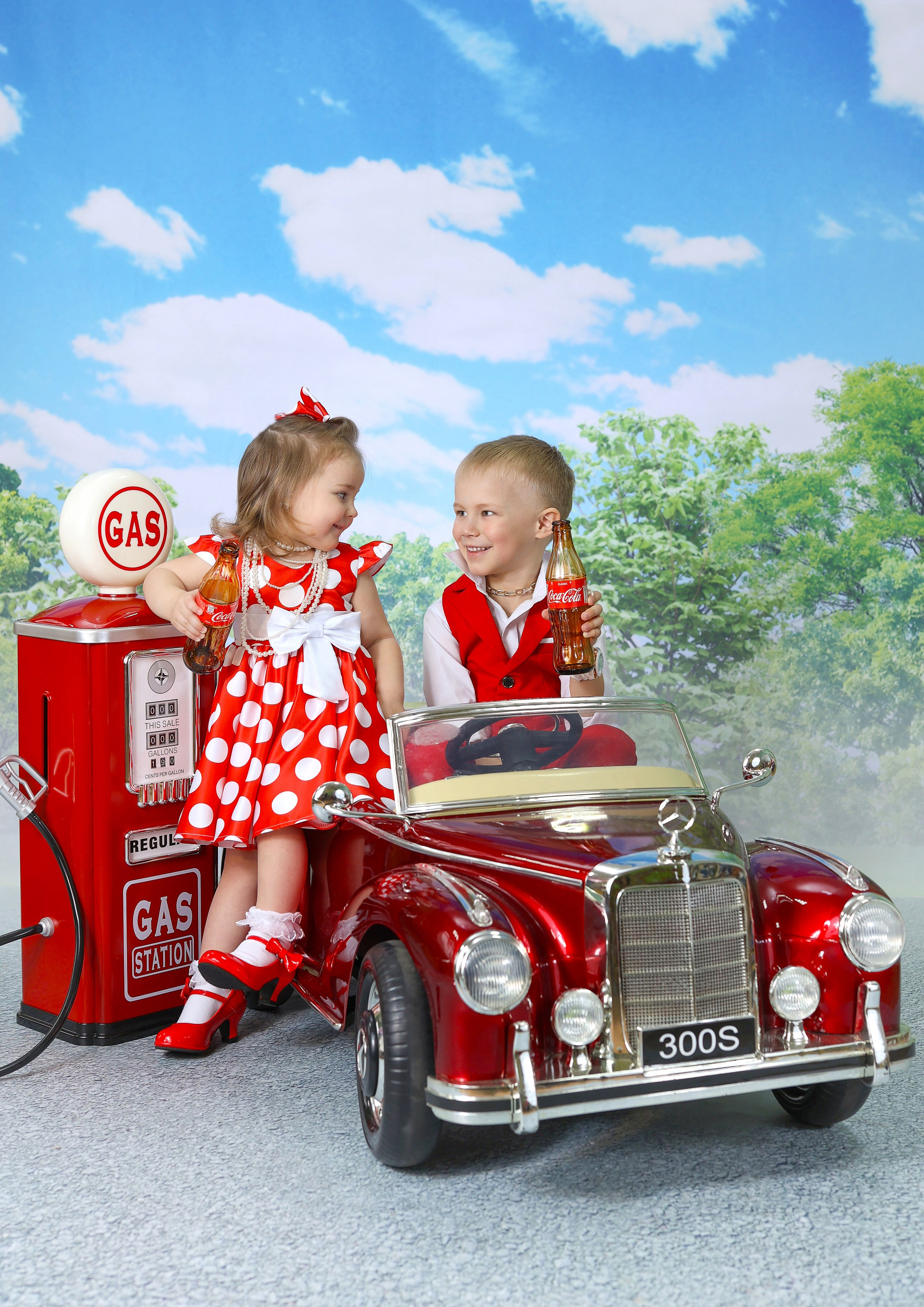 Фотосессия «Стиляги» 2024 год. Фотограф в детский сад Елена Колчева Новокузнецк