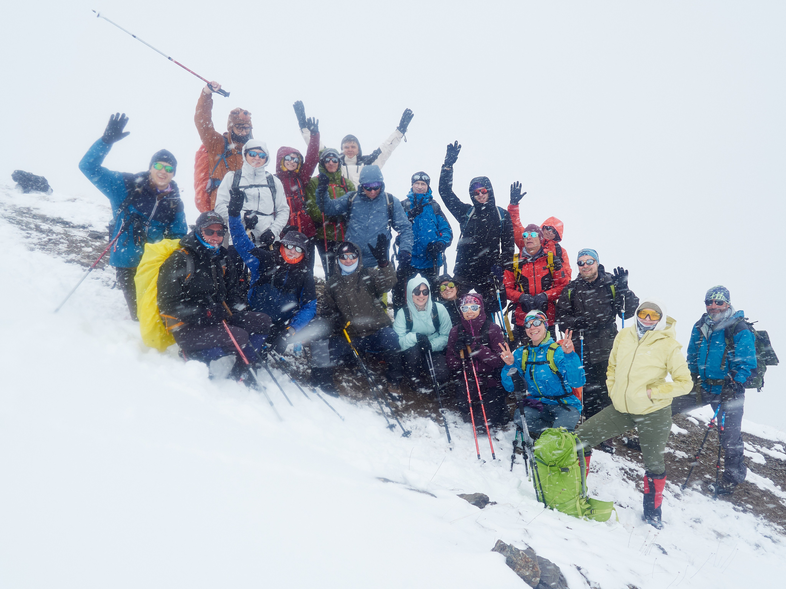 05.05 Съемка акклиматизационного выхода на чегет. Горный, высотный Фотограф на Эльбрусе Георгий