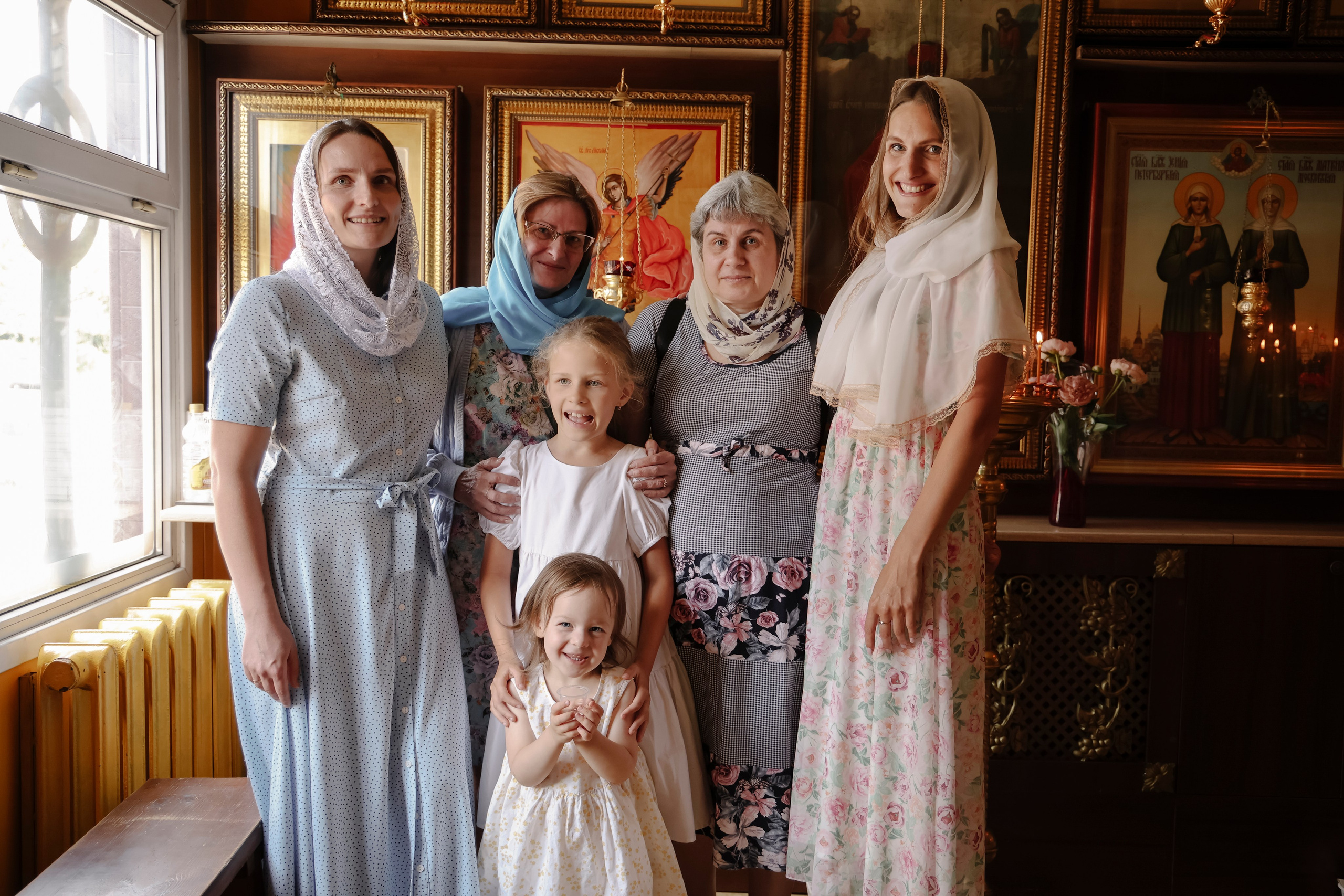 Крещение Анастасии. Фотограф новорожденных