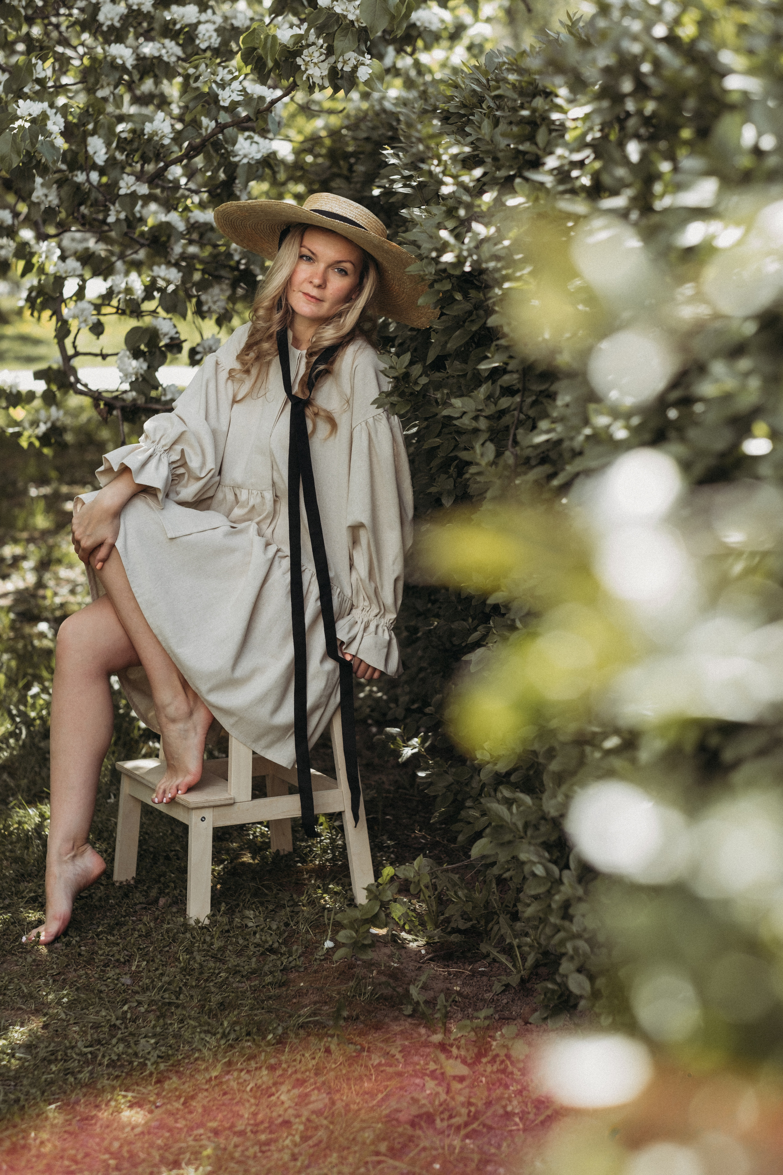 Фотосессия в цветении. Семейный фотограф в Москве Кристина Маркос