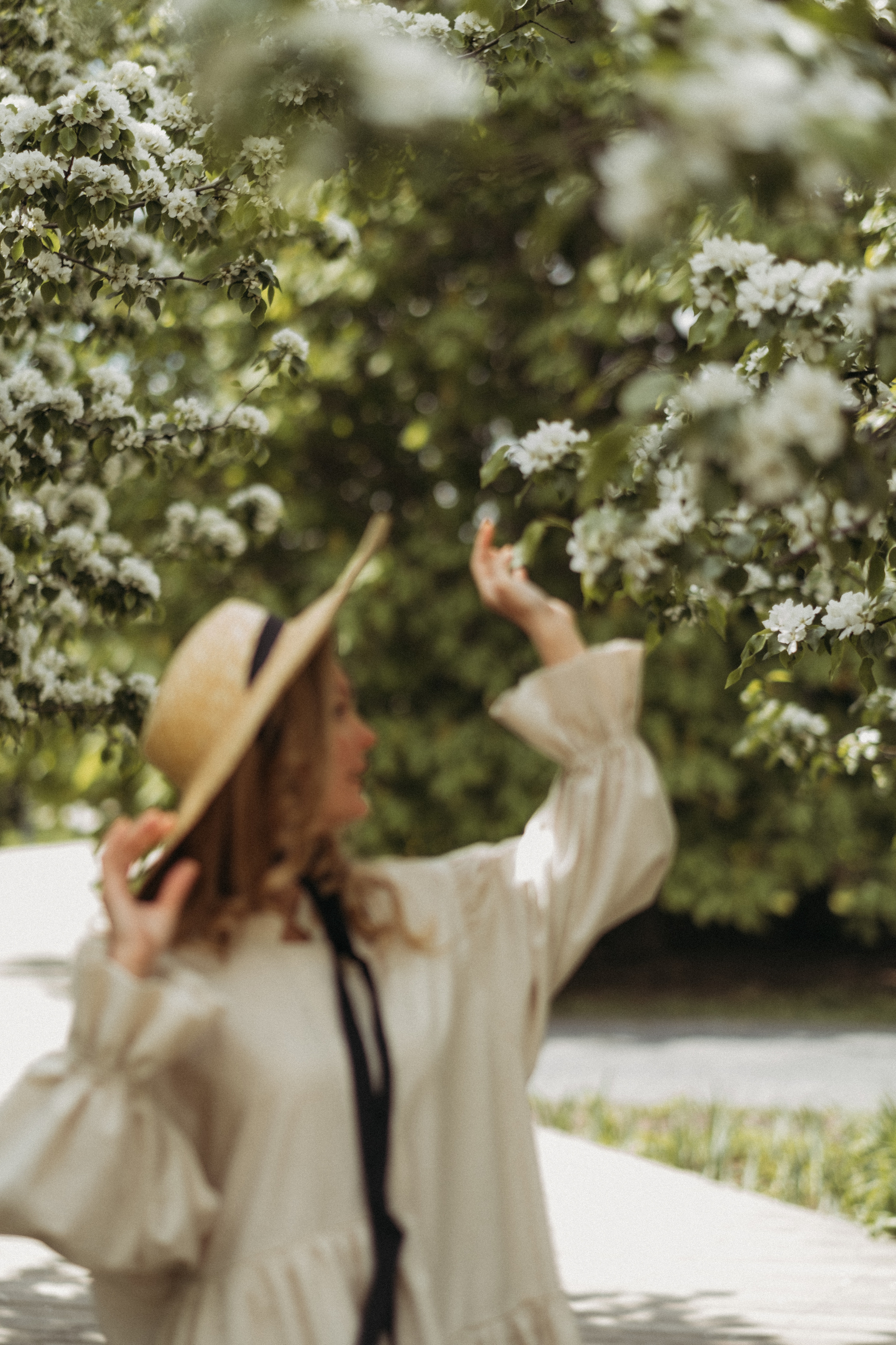 Фотосессия в цветении. Семейный фотограф в Москве Кристина Маркос