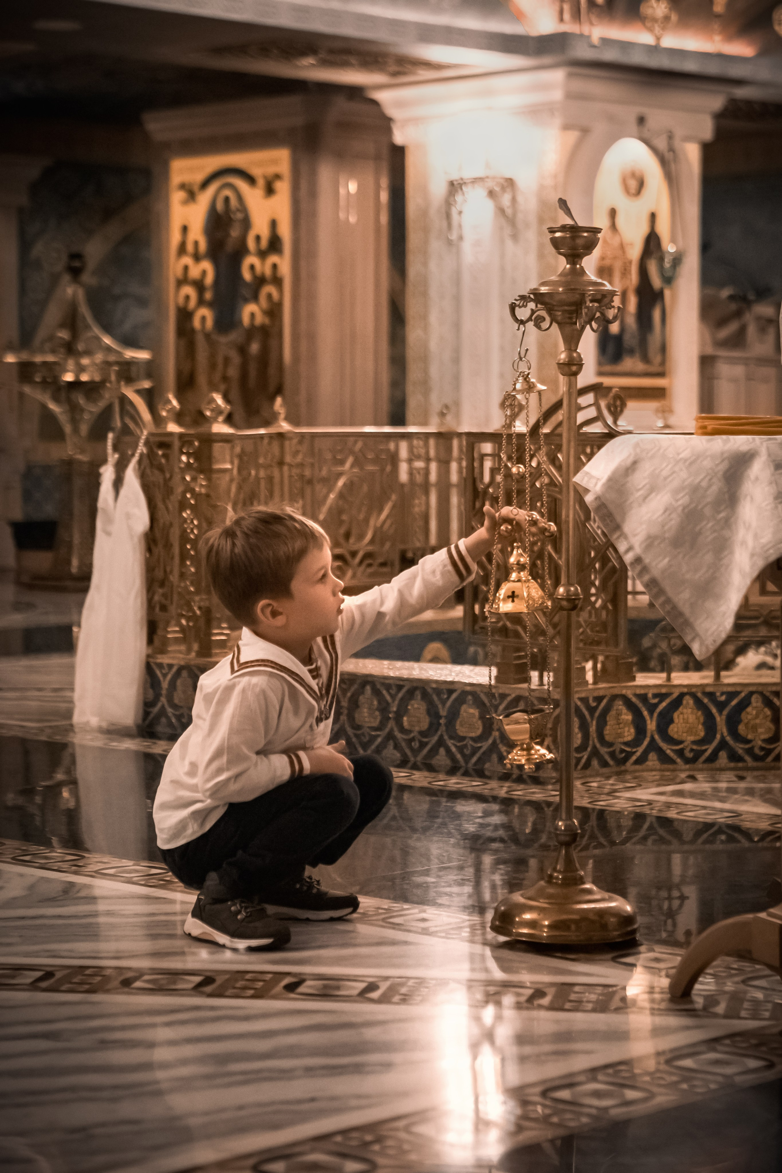 Таинство Крещения Михаила и Николая. Фотограф на крестины