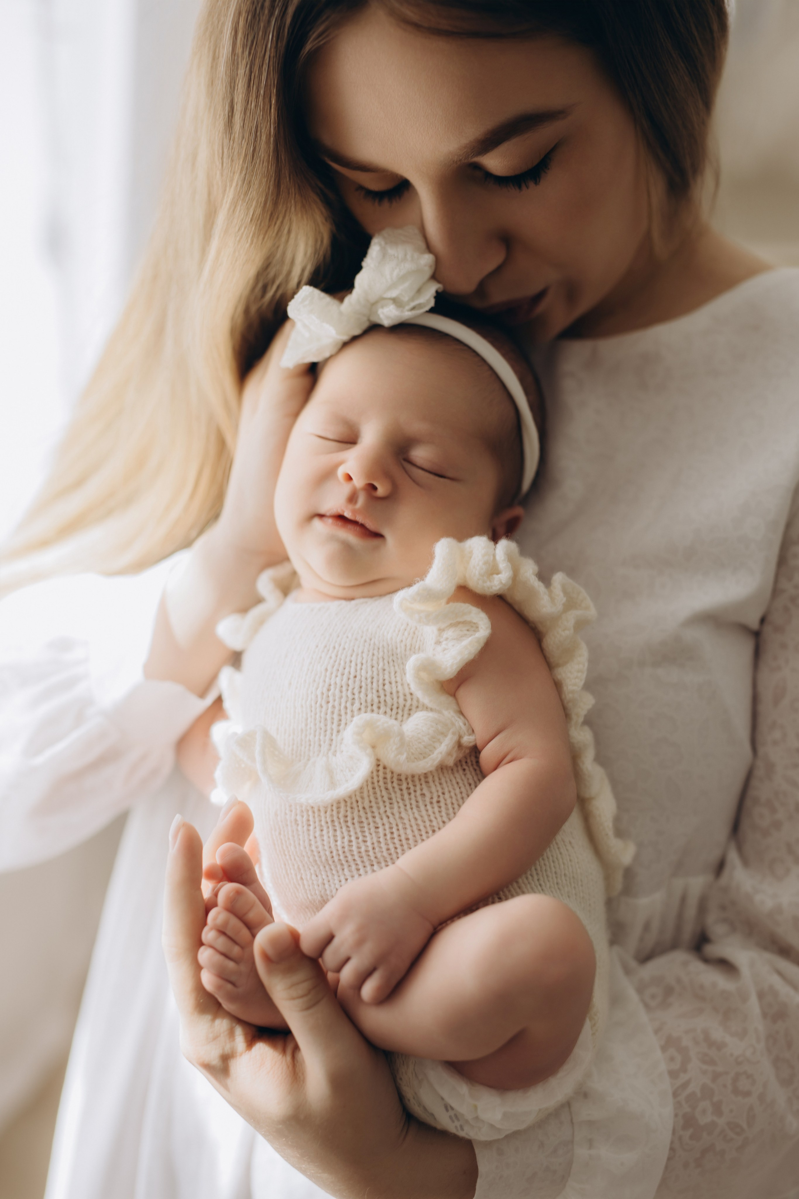 Василиса 23 дня. Фотограф новорождённых Newborn Москва