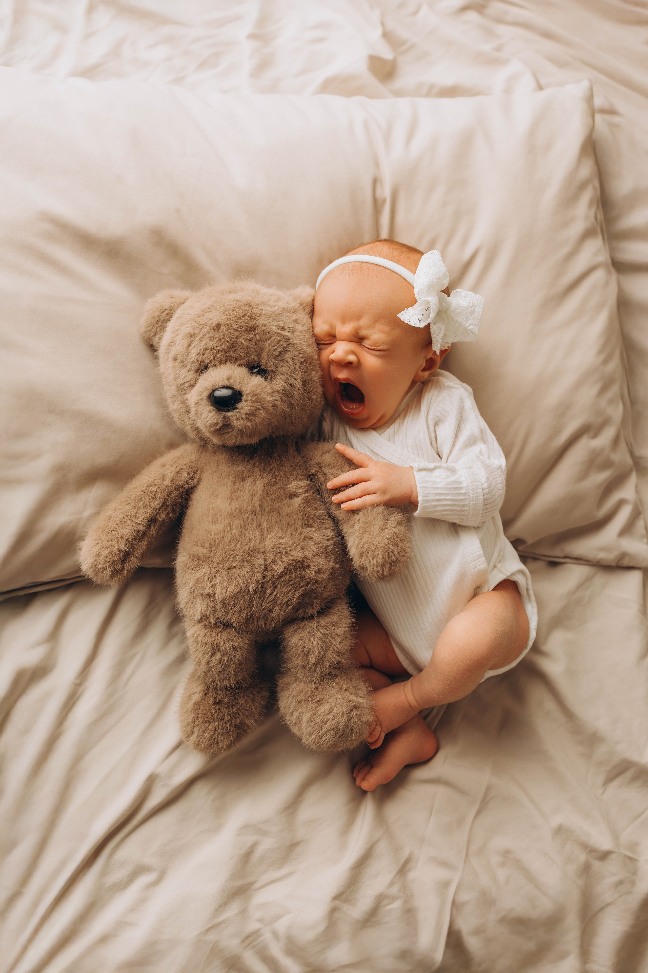 Кира 6 дней. Фотограф новорождённых Newborn Москва
