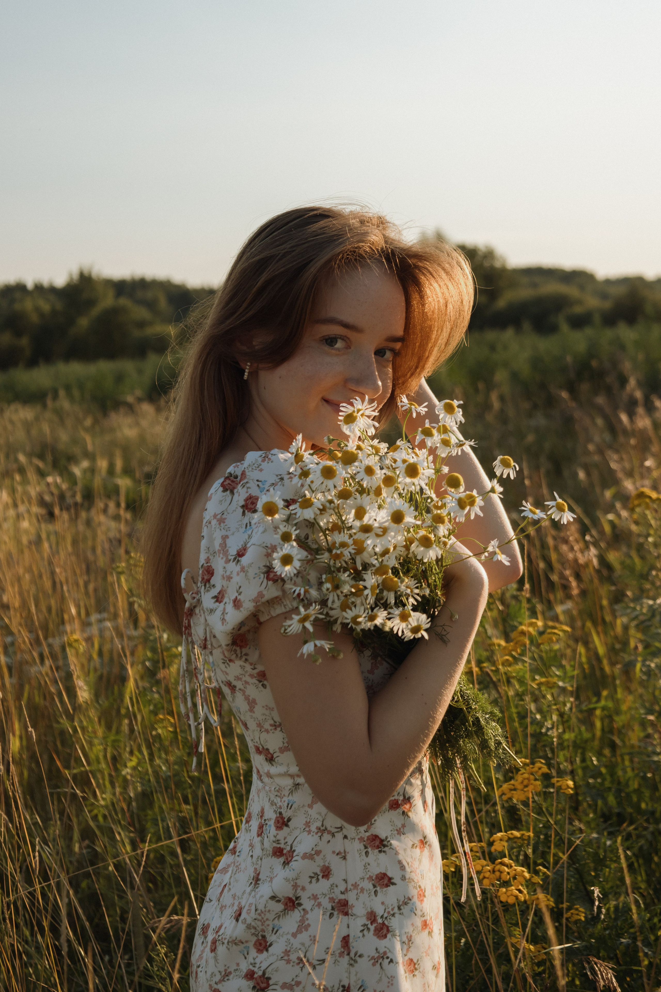 Ромашковое поле. Персональный фотограф в Санкт-Петербурге Тимур Калимулин