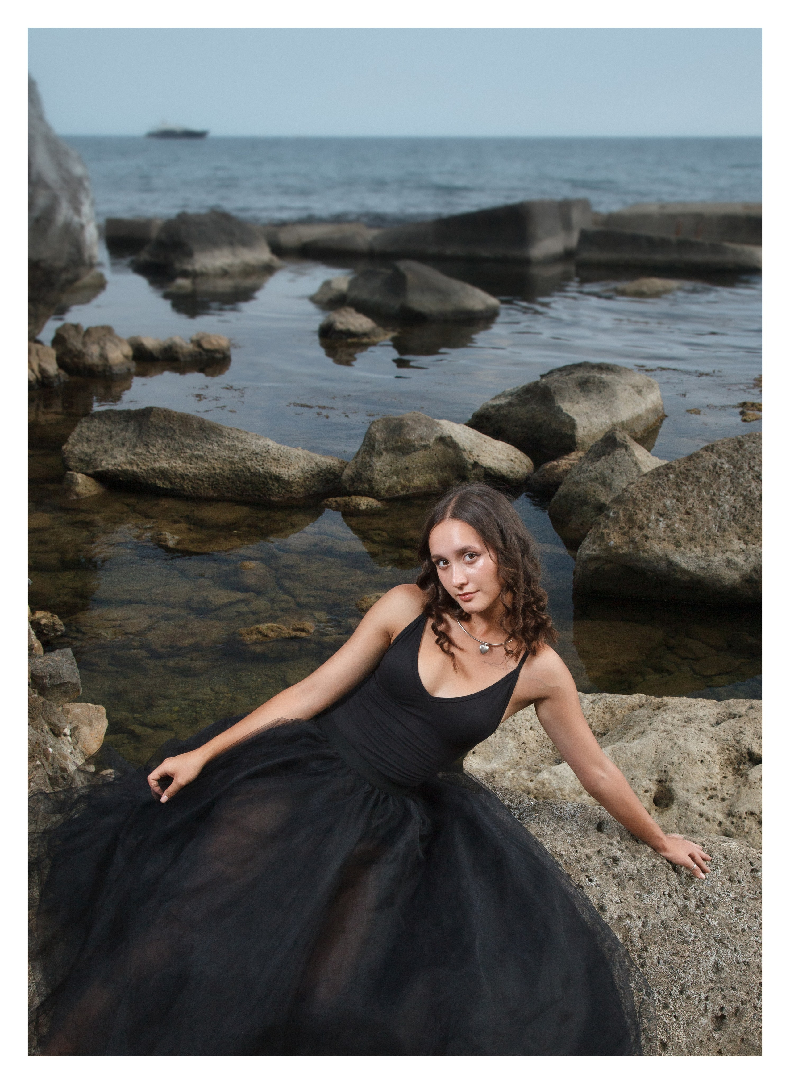 Лиза ЛИСТОПАД. портрет у моря. Фотография, как она есть