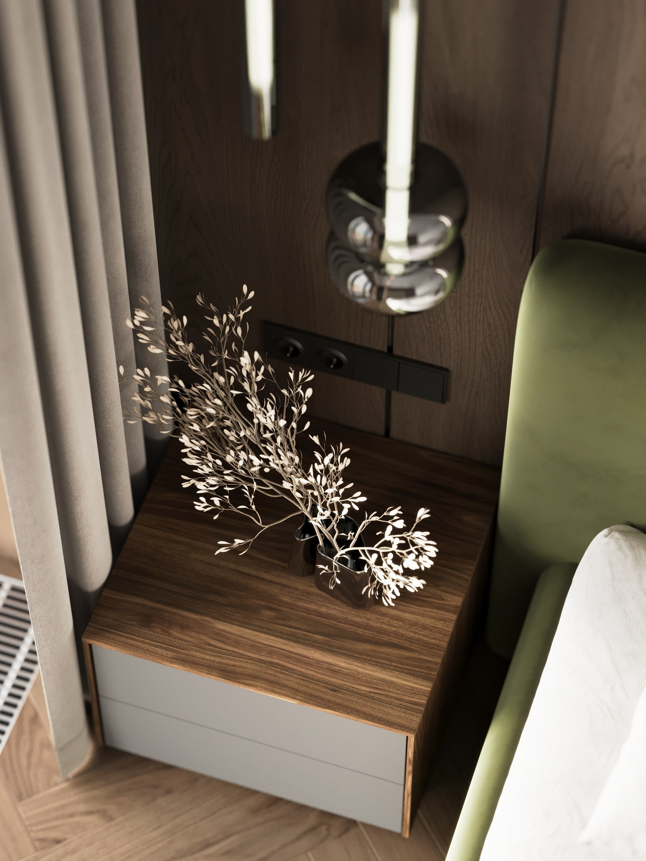 ЖК СитиБей 55 м². Мария Воропаева | Дизайн интерьера под ключ Москва и МО