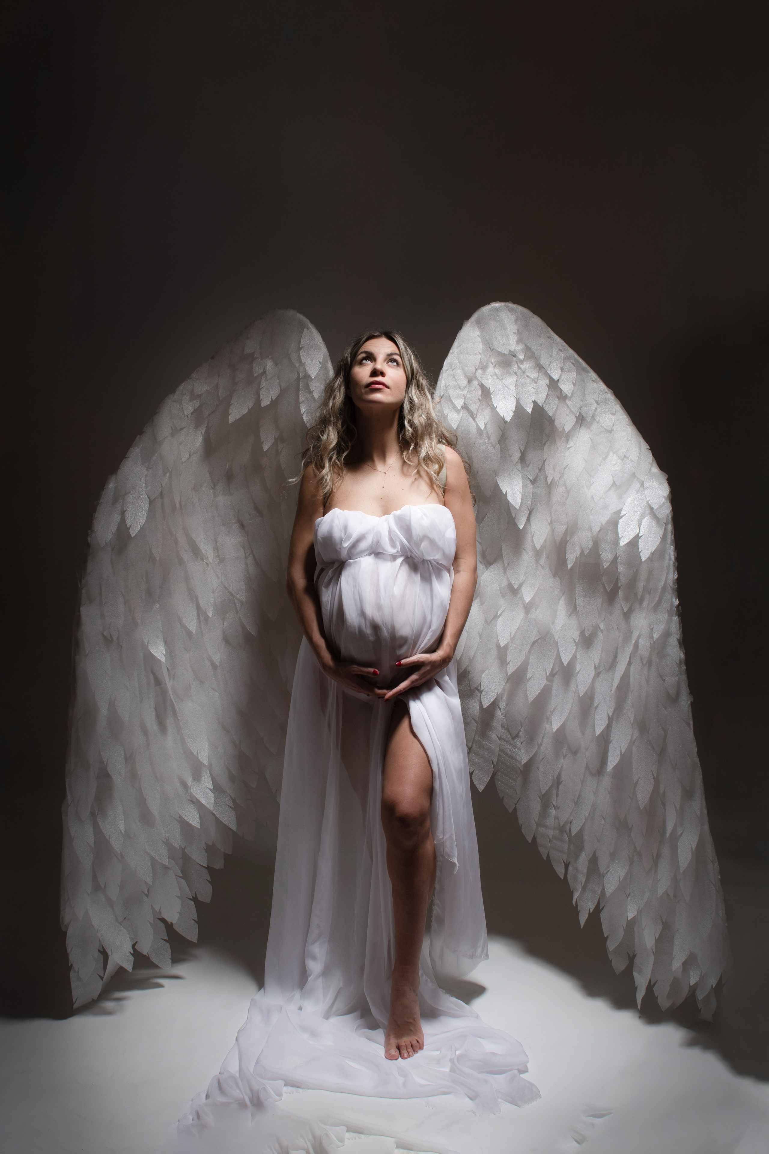 Фотосессия с крыльями. Фотосессия беременности — Крылова Натали — Москва