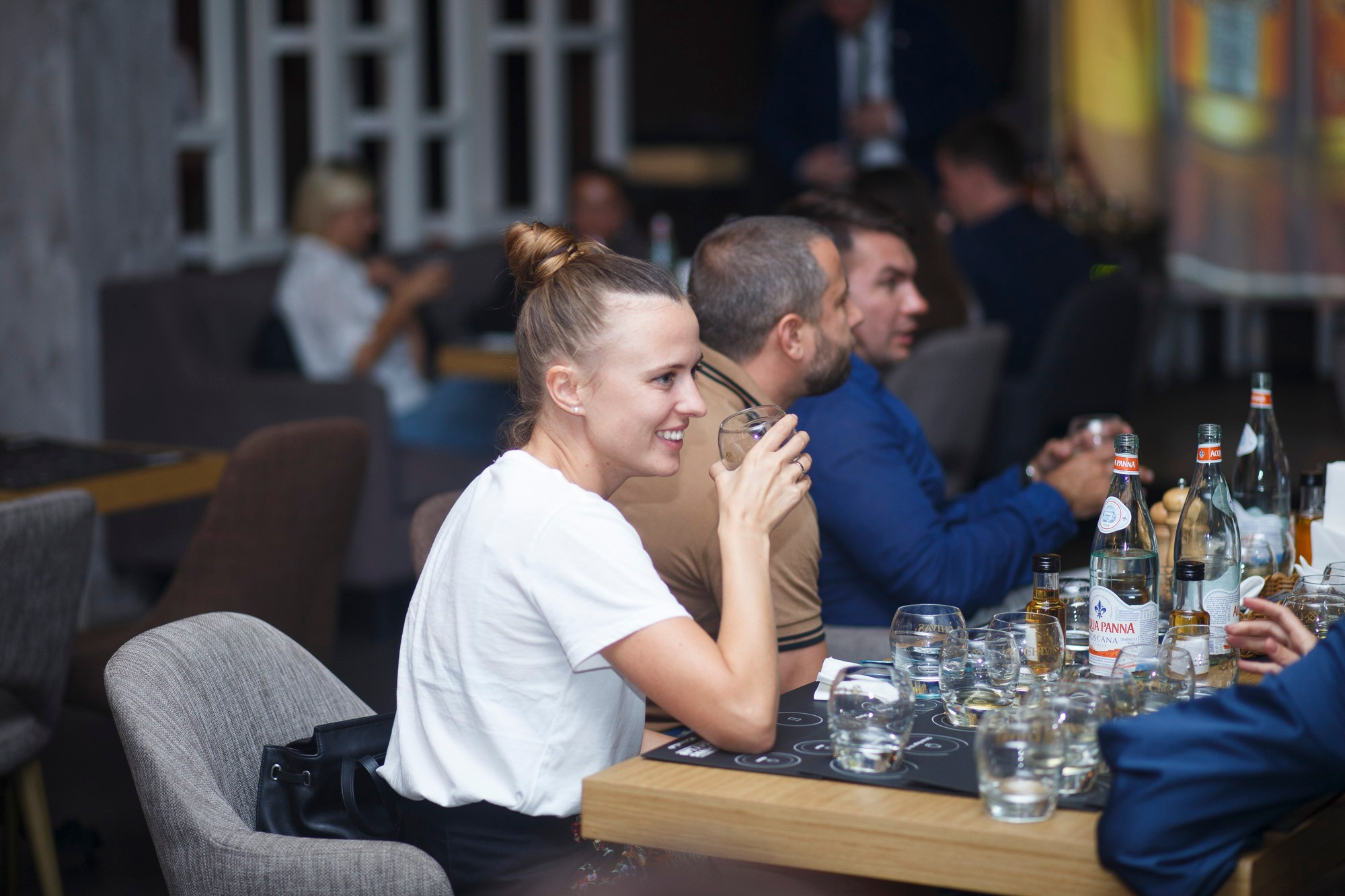 Dinner Chivas. Reportage and staged photographer Natalia Sannikova