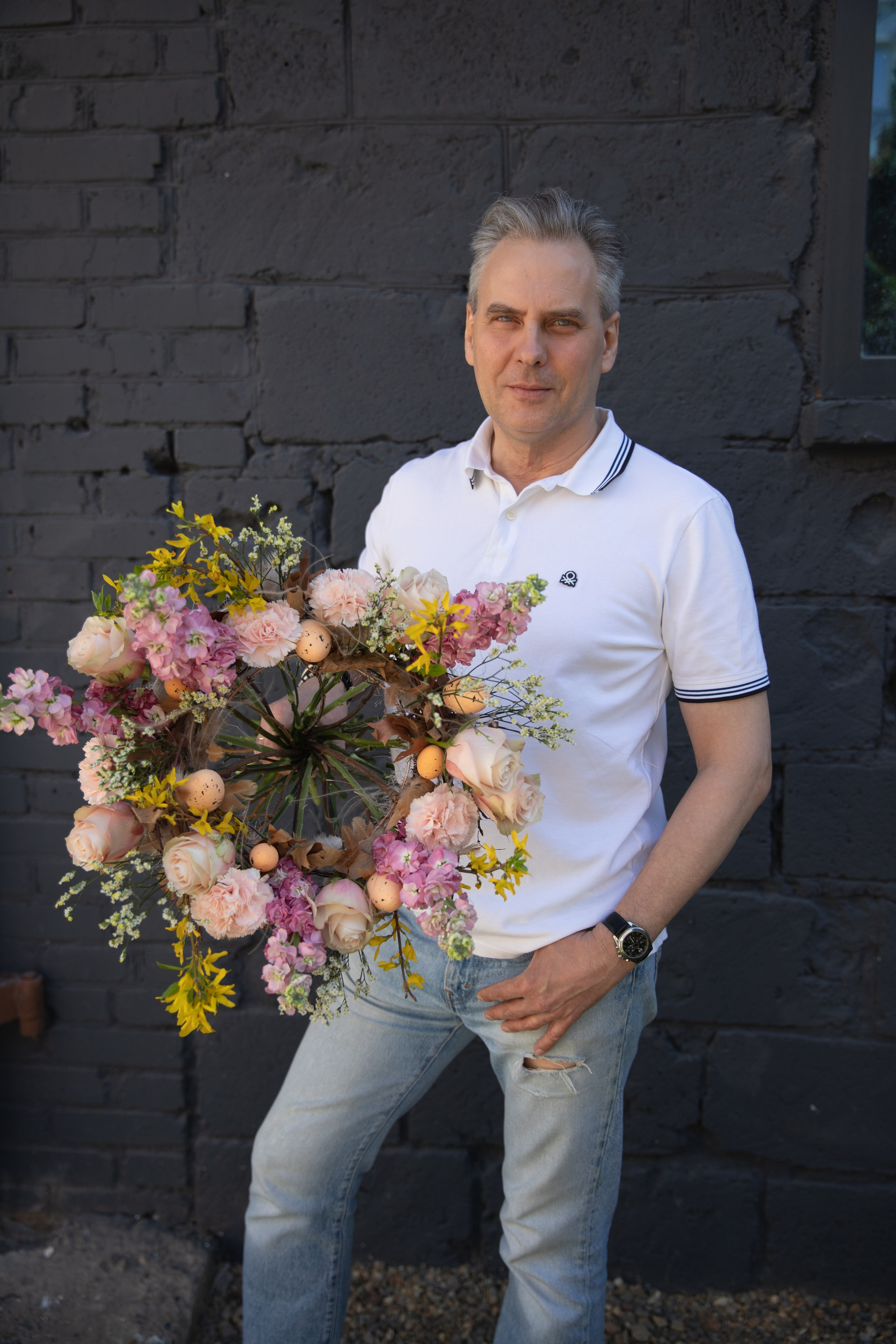 Урок флористики. Портретный фотограф в Краснодаре Надежда Елынко