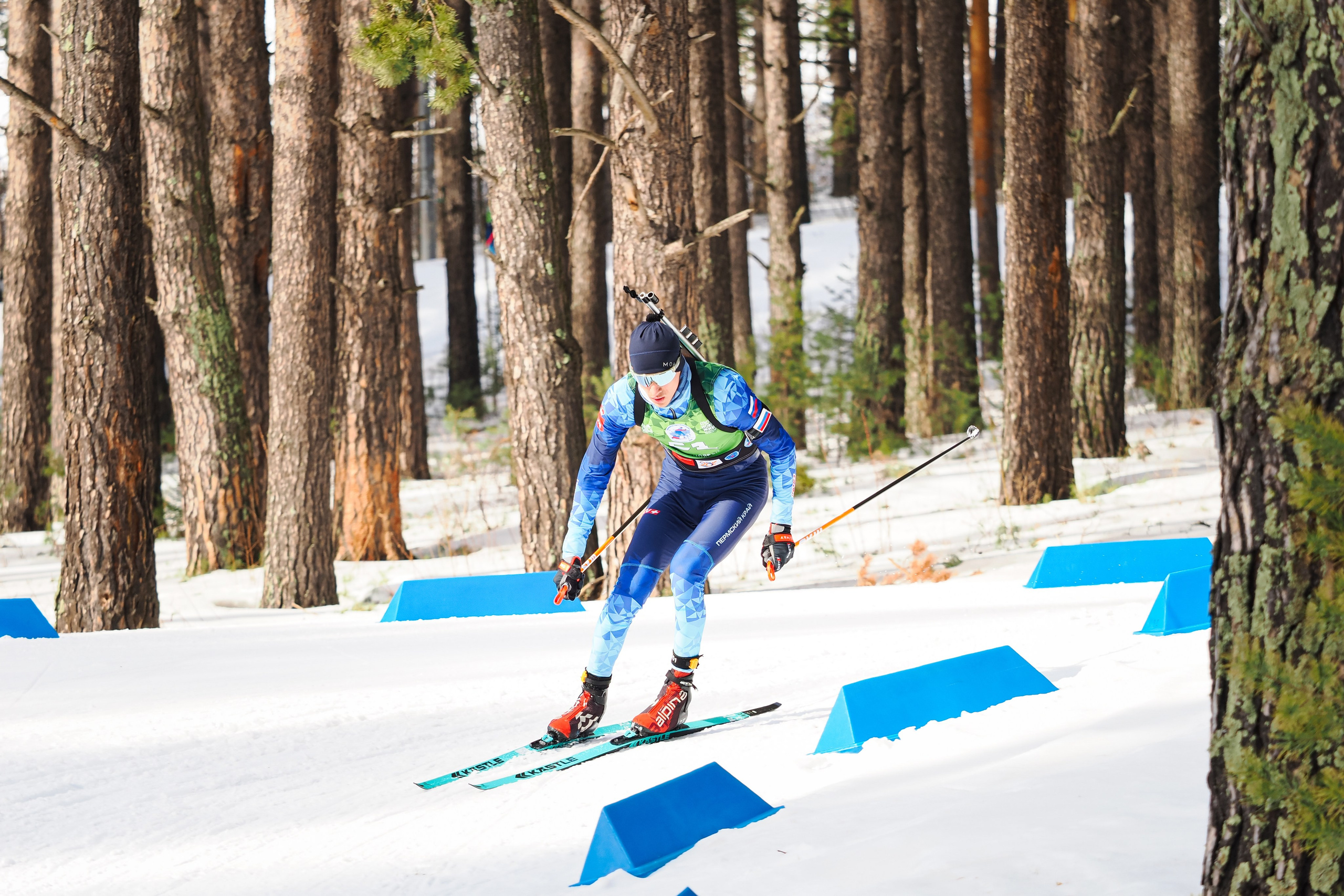 Биатлон / Первенство России. Репортажный фотограф Алексей Козьмин