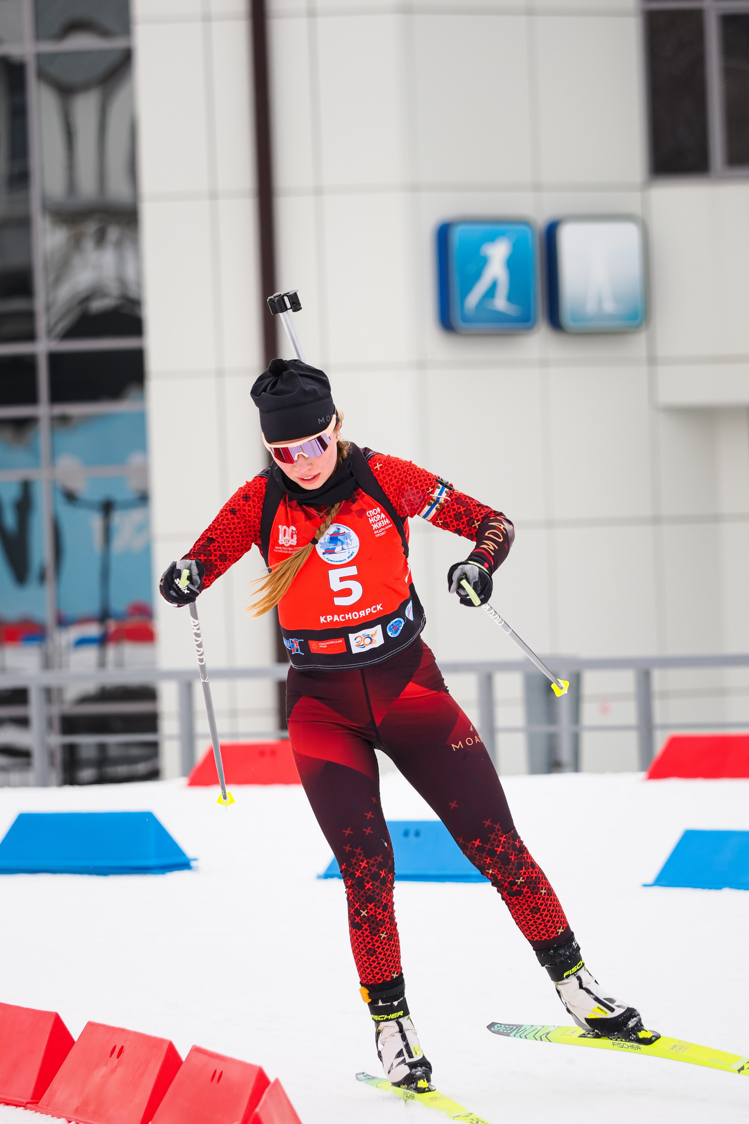 Биатлон / Первенство России. Репортажный фотограф Алексей Козьмин