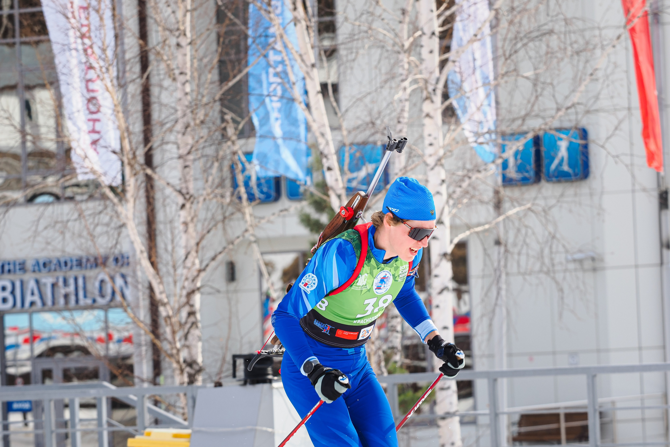 Биатлон / Первенство России. Репортажный фотограф Алексей Козьмин