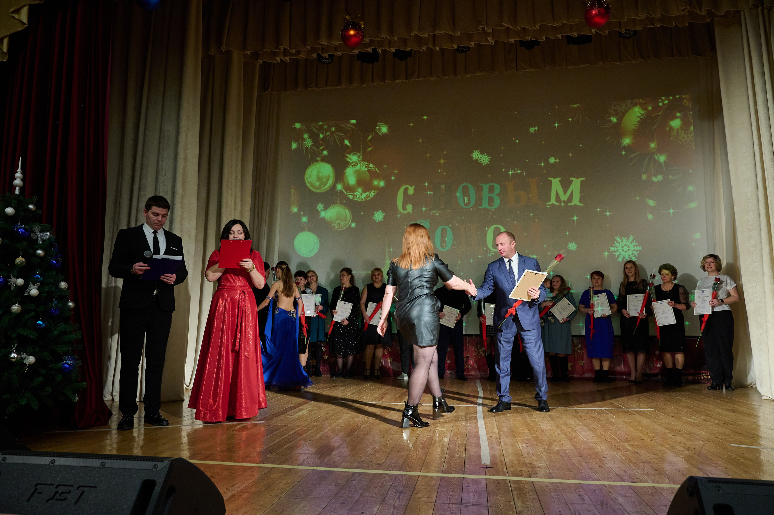 Новогодний концерт. Жизнь курорта Кабардинка в фотографиях