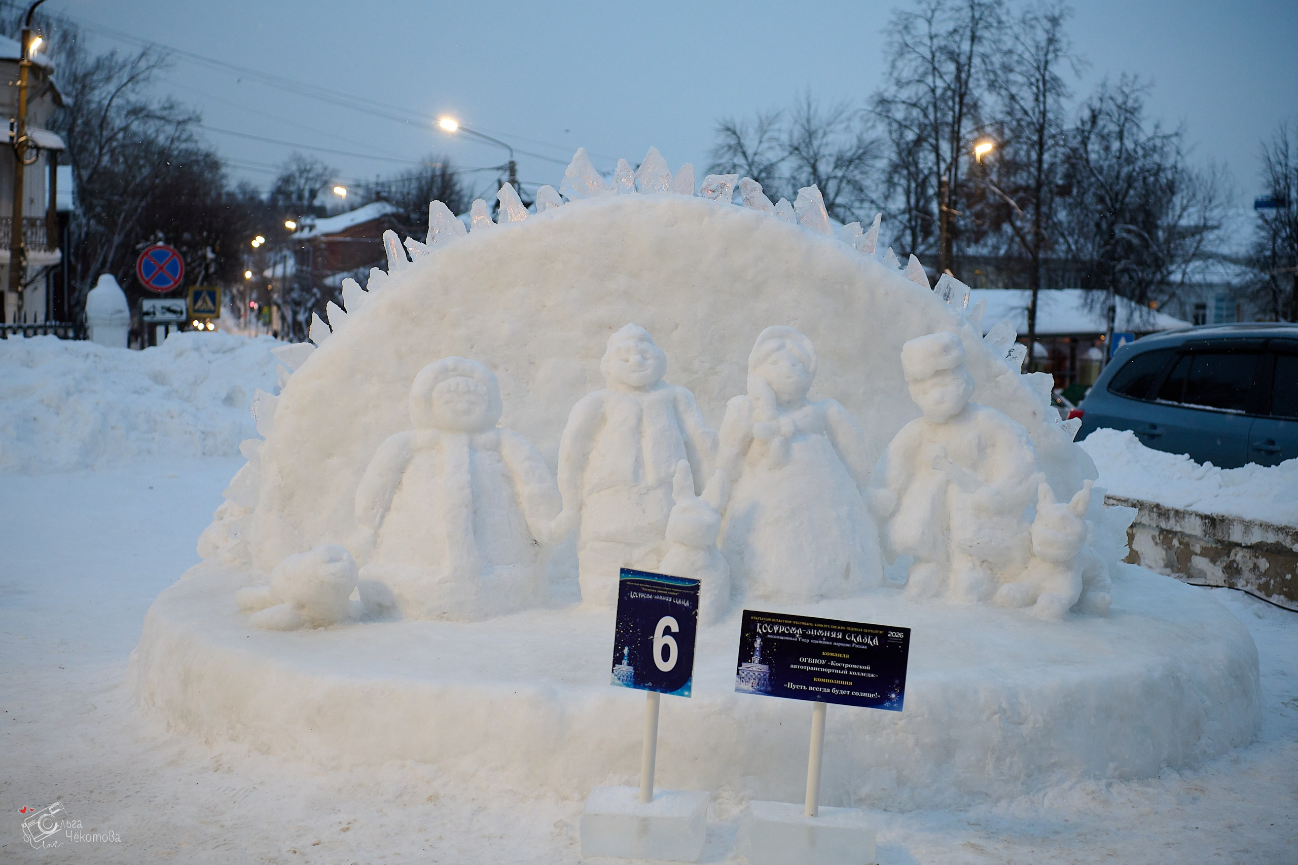 Кострома — зимняя сказка. Ольга Чёкотова (Фотограф Кострома)