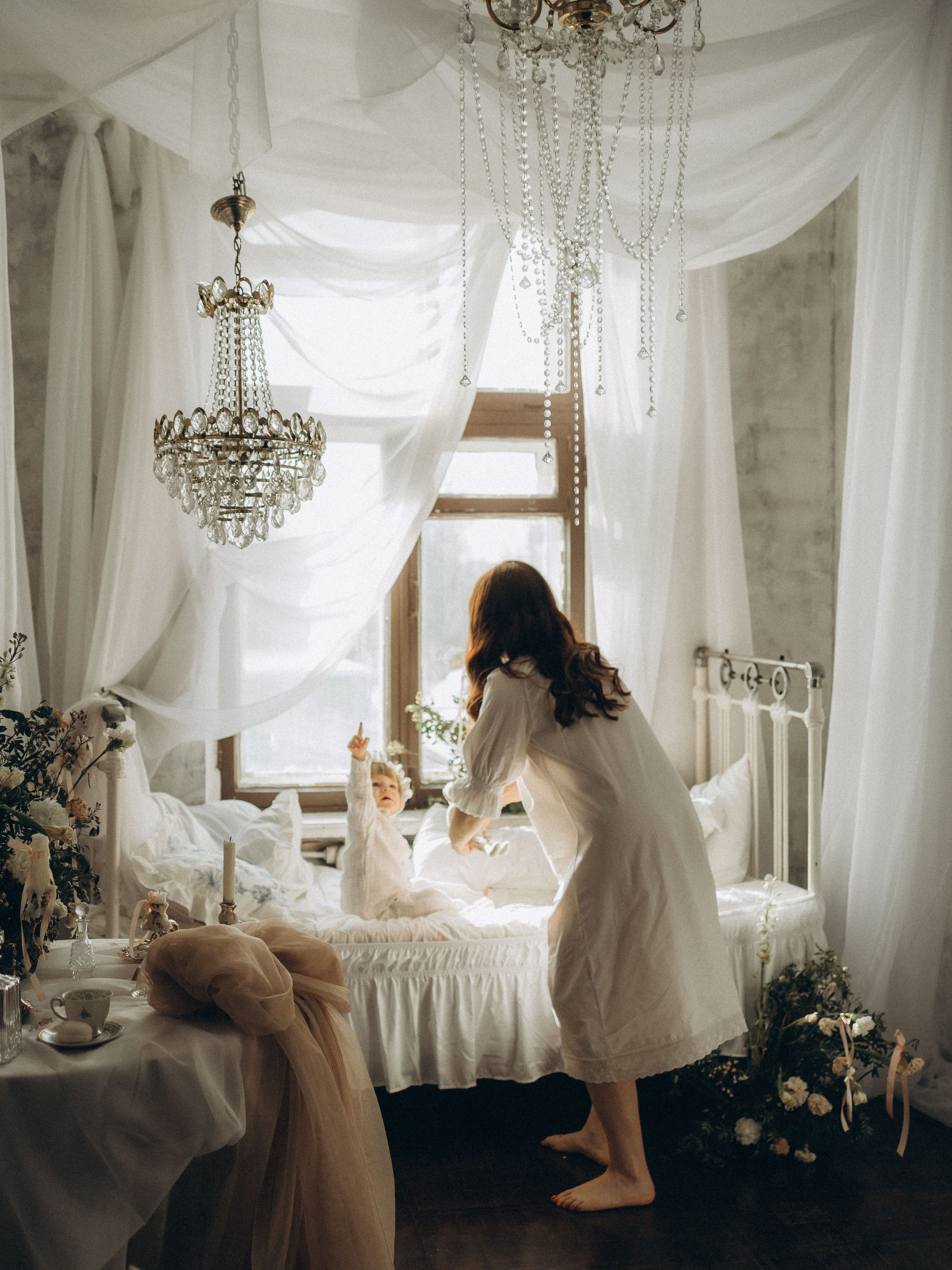 Мама и сын. Фотограф Дарья Соколовская