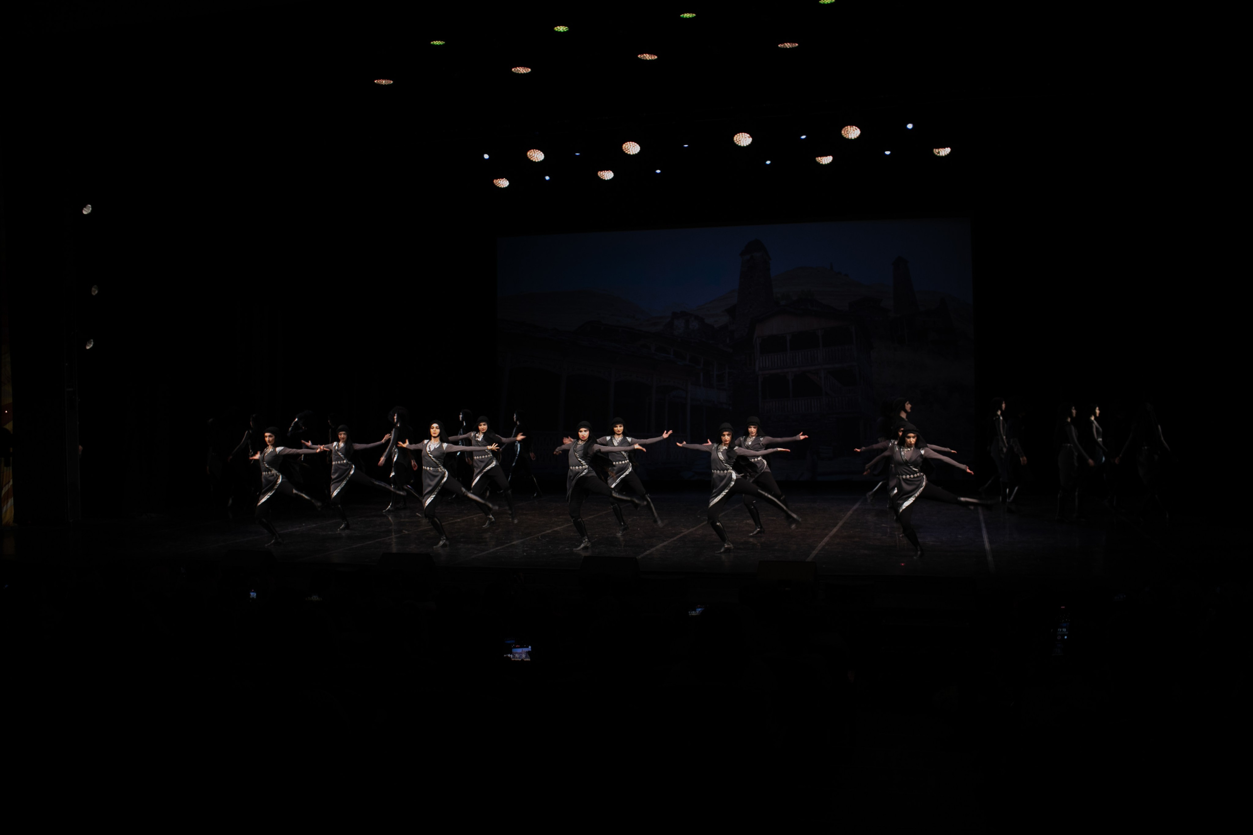 Концерт, грузинские танцы. Art photographer Nino