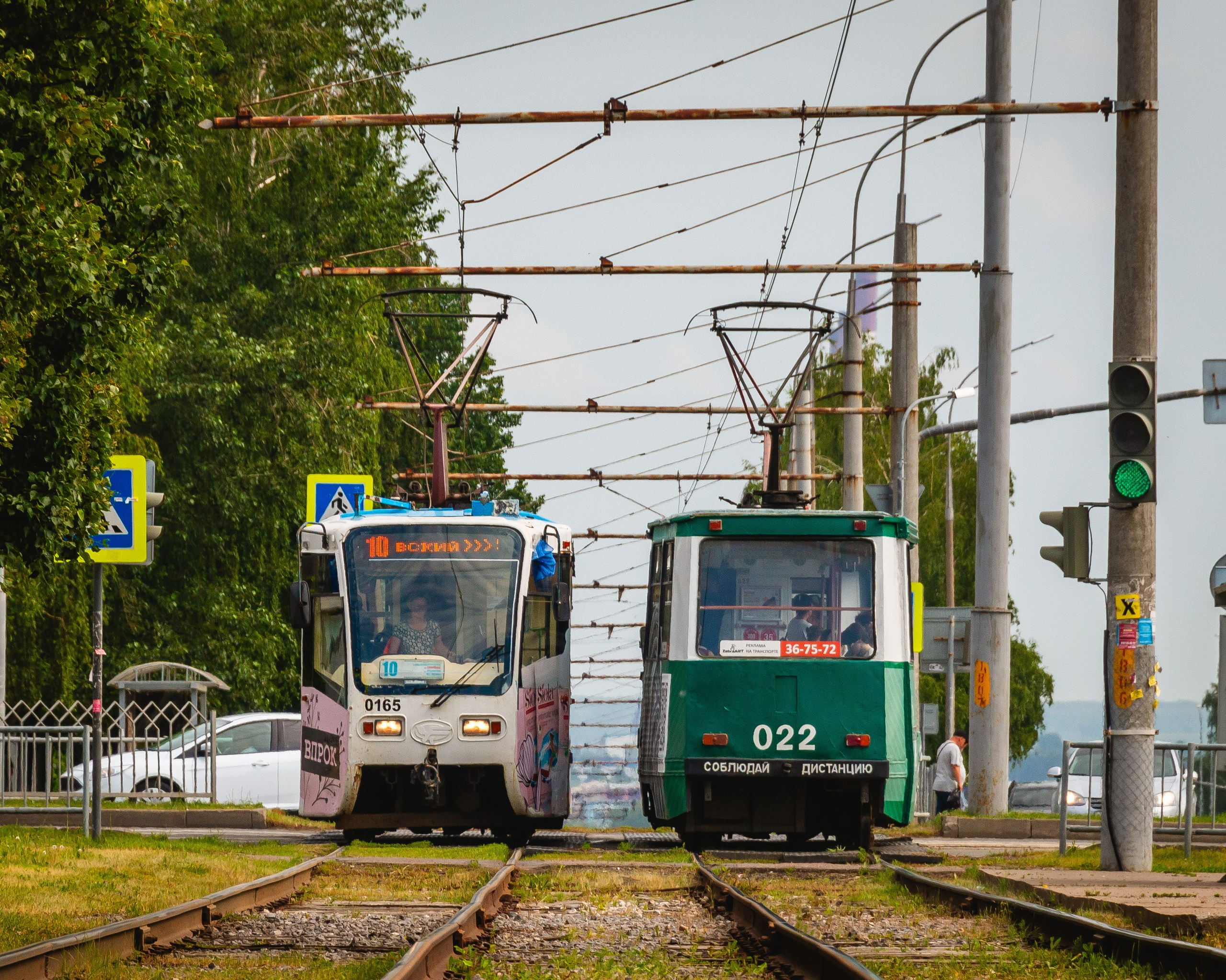 Трамвай КТМ-5. Набережные Челны