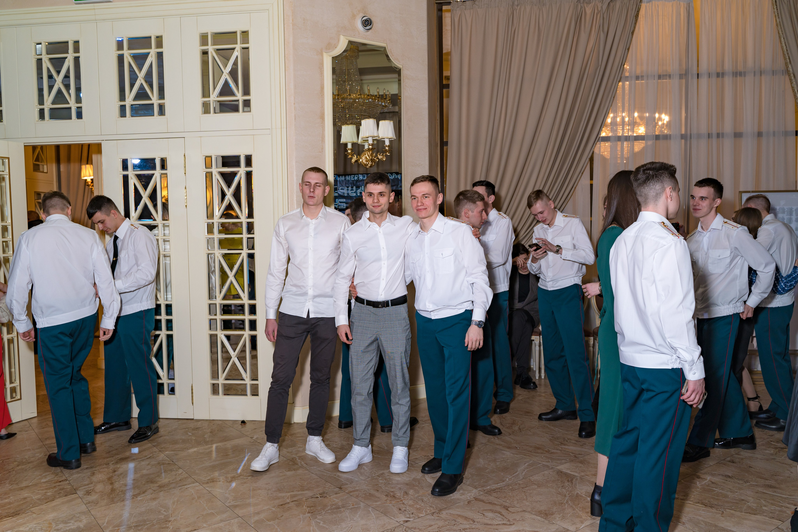 Фотосъемка выпуска военной академии и вручение дипломов