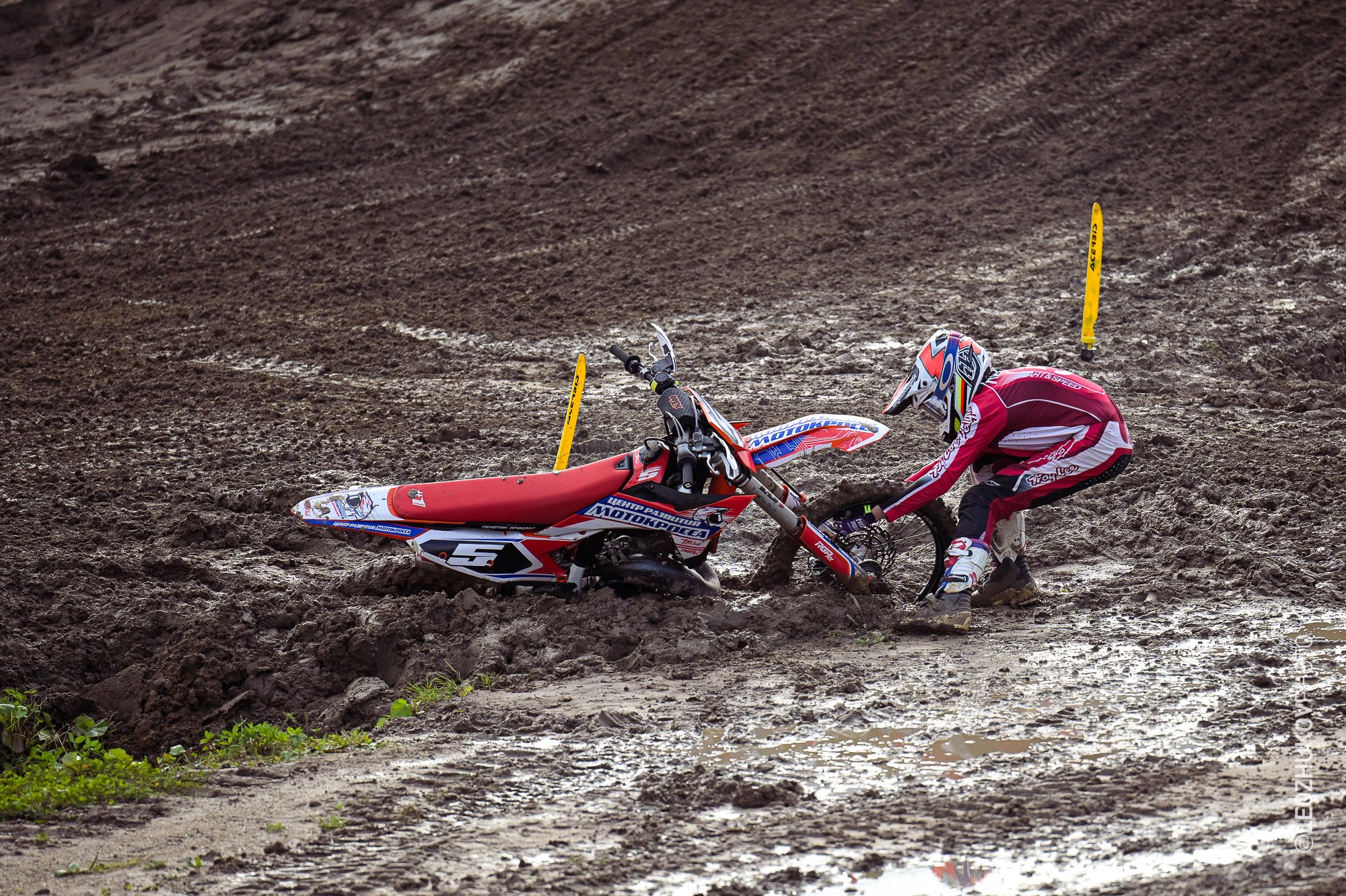 3 этап чемпионата России по суперкроссу серии RGP MX. Sports photographer Leonid Zhukov