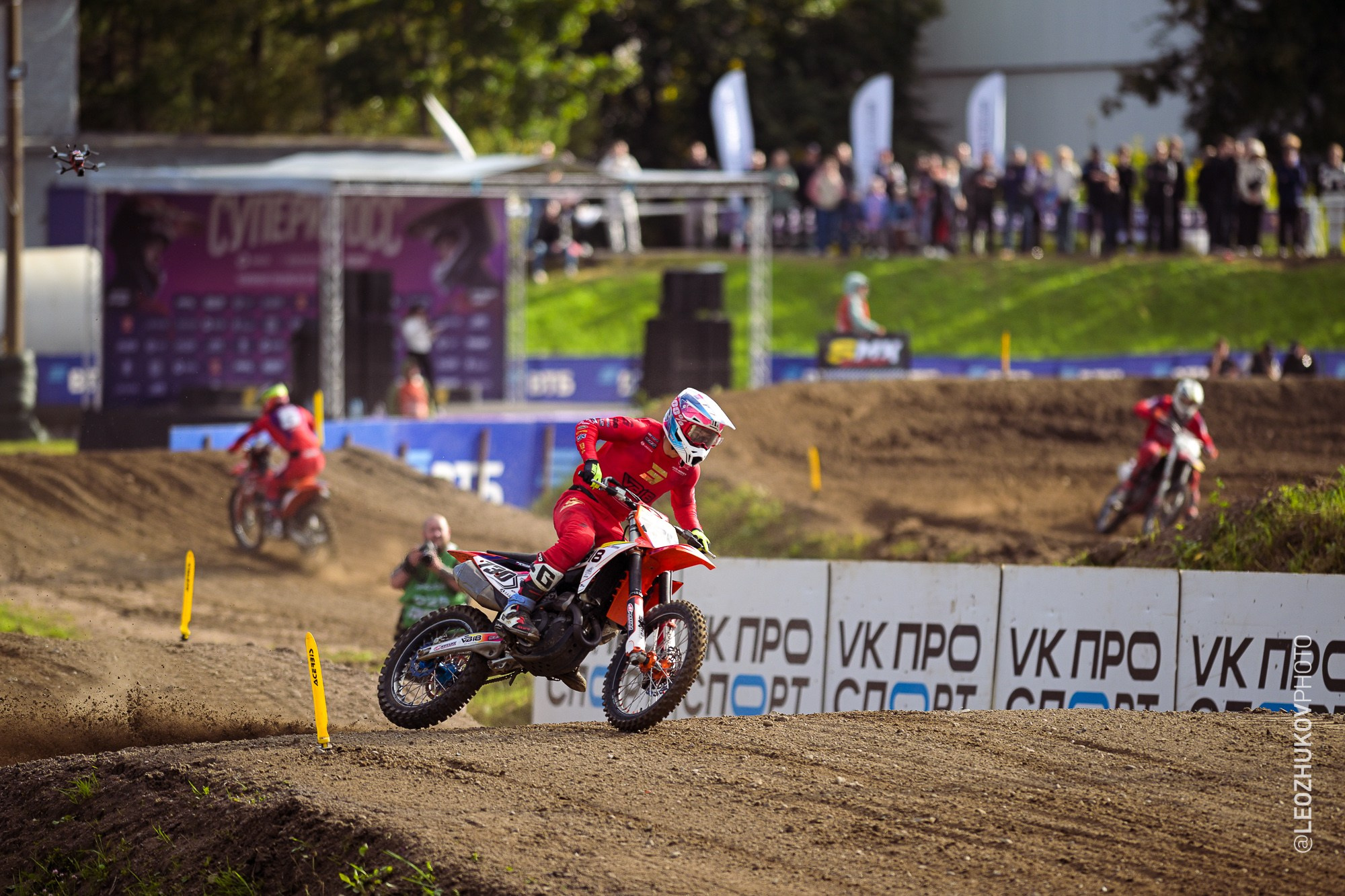 3 этап чемпионата России по суперкроссу серии RGP MX. Sports photographer Leonid Zhukov