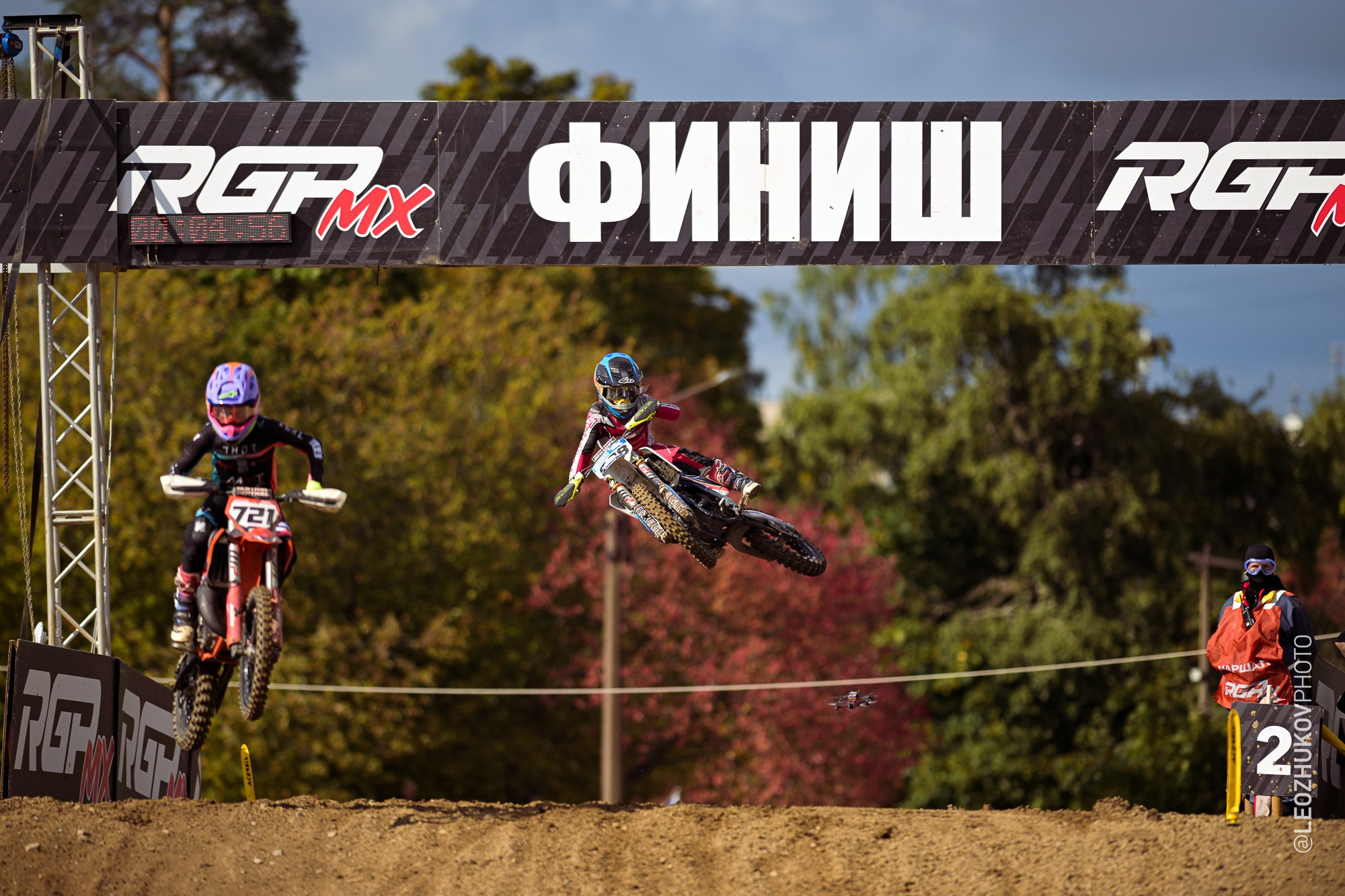 3 этап чемпионата России по суперкроссу серии RGP MX. Sports photographer Leonid Zhukov