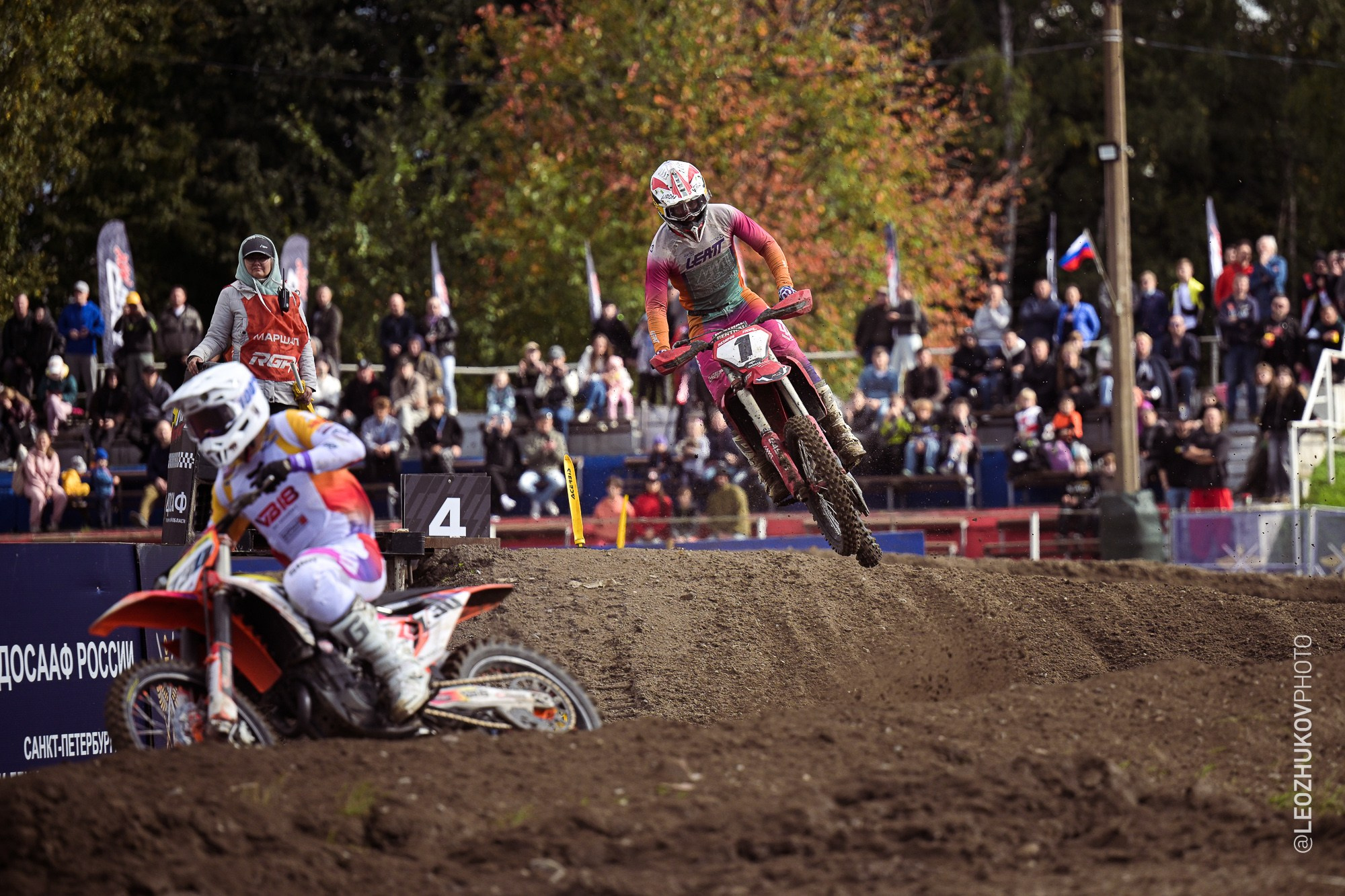 3 этап чемпионата России по суперкроссу серии RGP MX. Sports photographer Leonid Zhukov