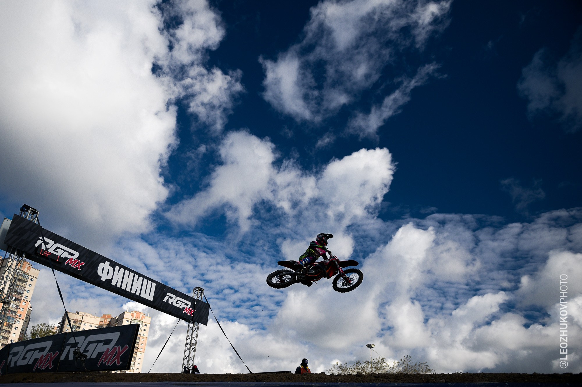 3 этап чемпионата России по суперкроссу серии RGP MX. Sports photographer Leonid Zhukov