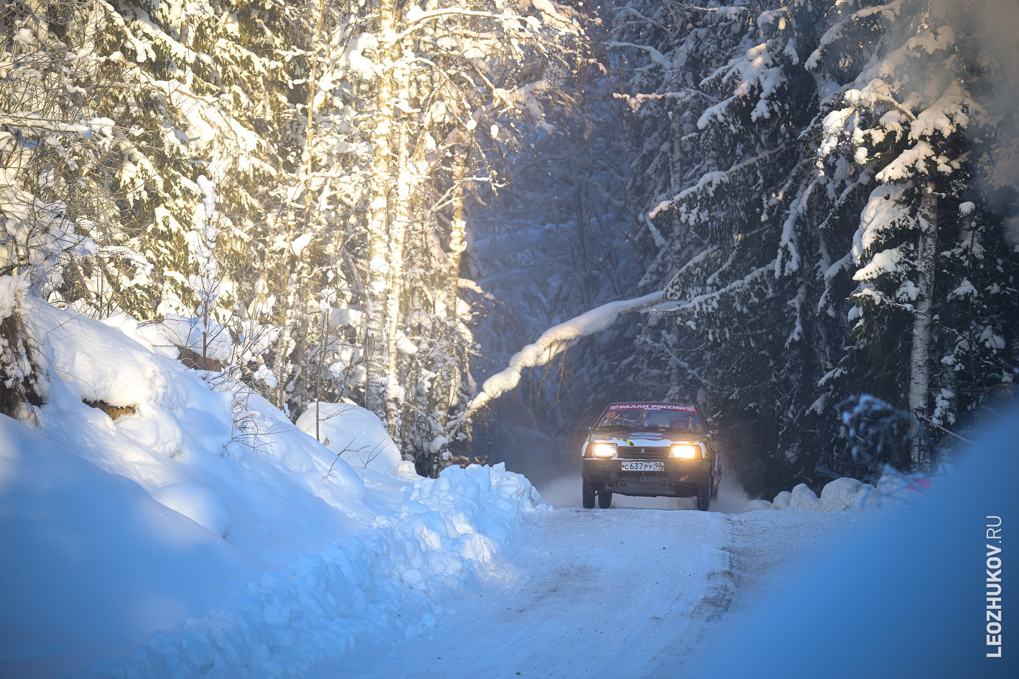 Ралли Лахденпохья 2026. Спортивный фотограф Леонид Жуков