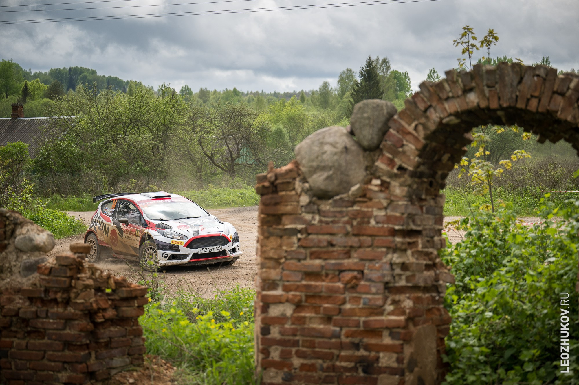 Rally Pushkinskie gory 2025. Sports photographer Leonid Zhukov
