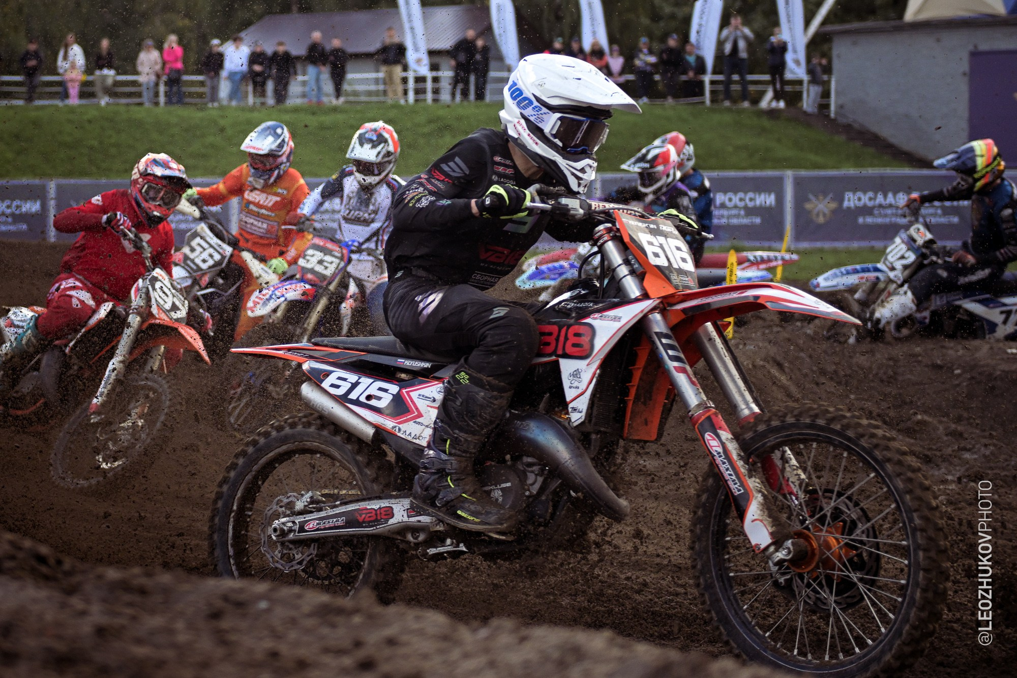 3 этап чемпионата России по суперкроссу серии RGP MX. Sports photographer Leonid Zhukov