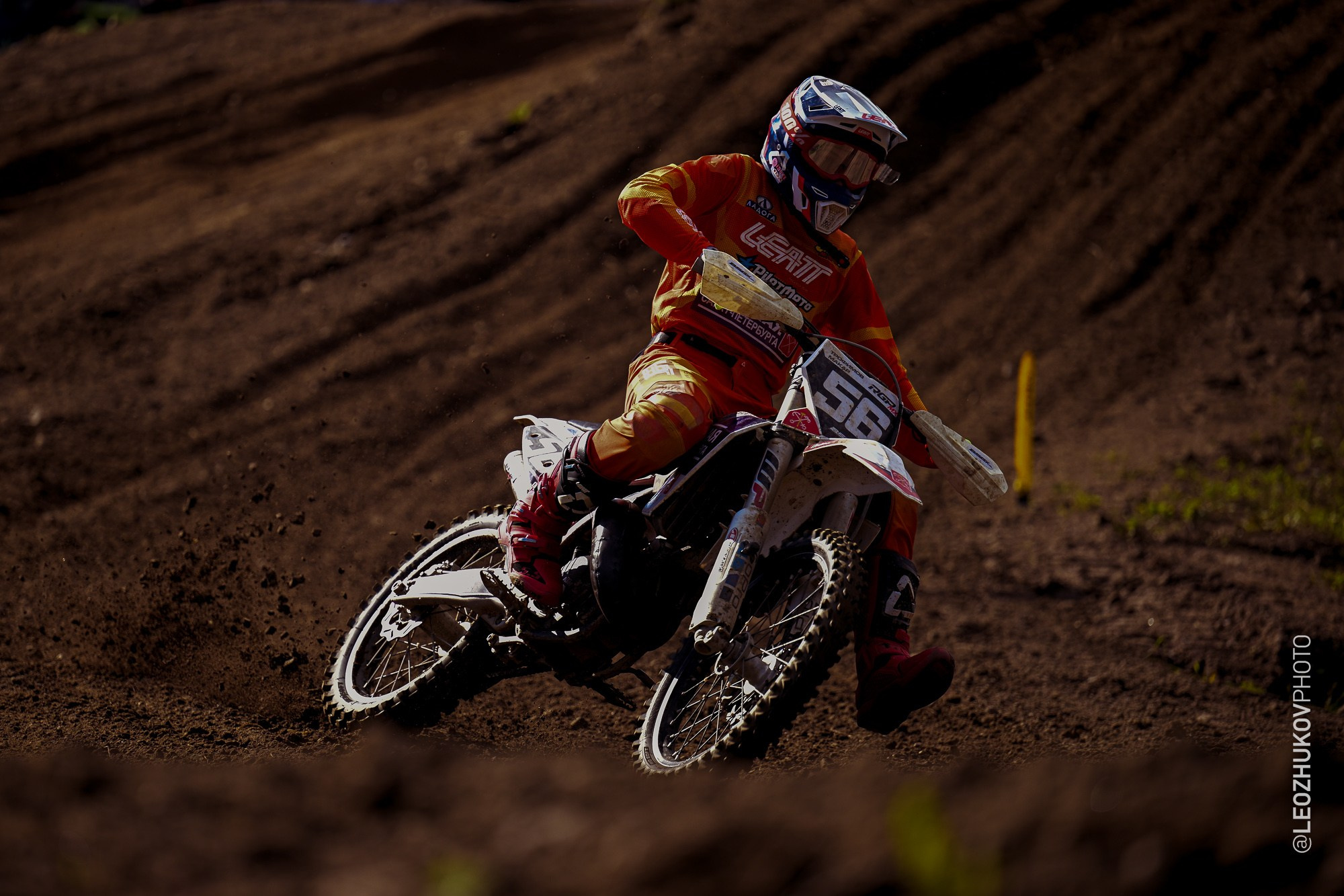 3 этап чемпионата России по суперкроссу серии RGP MX. Sports photographer Leonid Zhukov