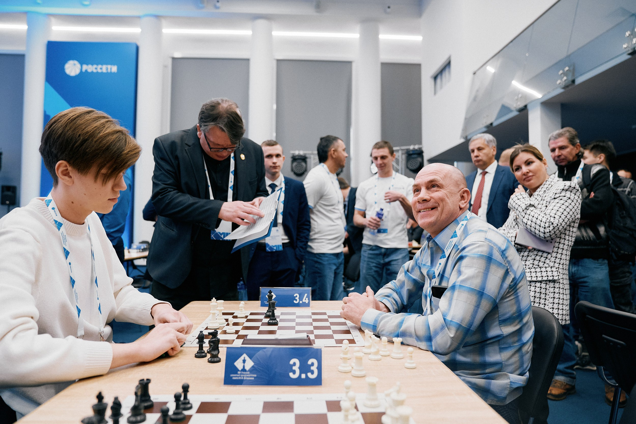 РОССЕТИ. Шахматный турнир. Репортажный фотограф Владимир Горбатенков | Москва