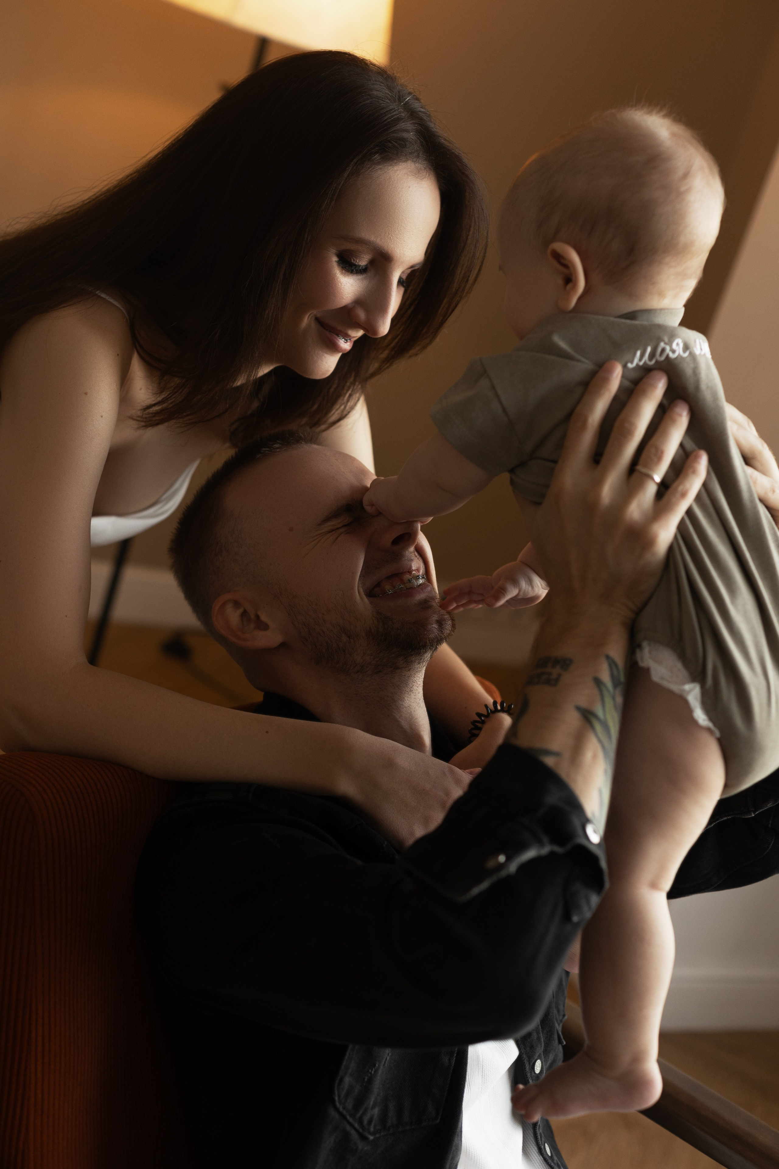 Анна, Роман и Саша. Фотограф Алина Кучумова