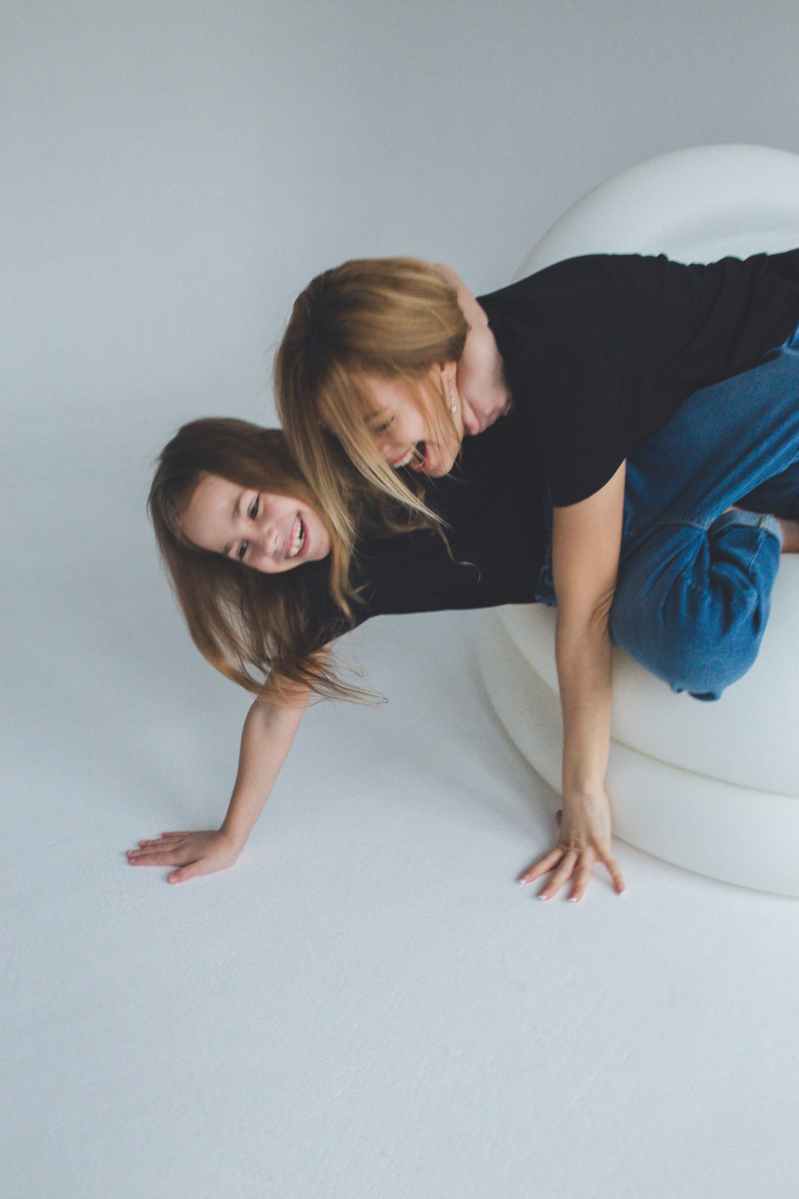 Фотосессия с мамочкой для Вики и Лерки