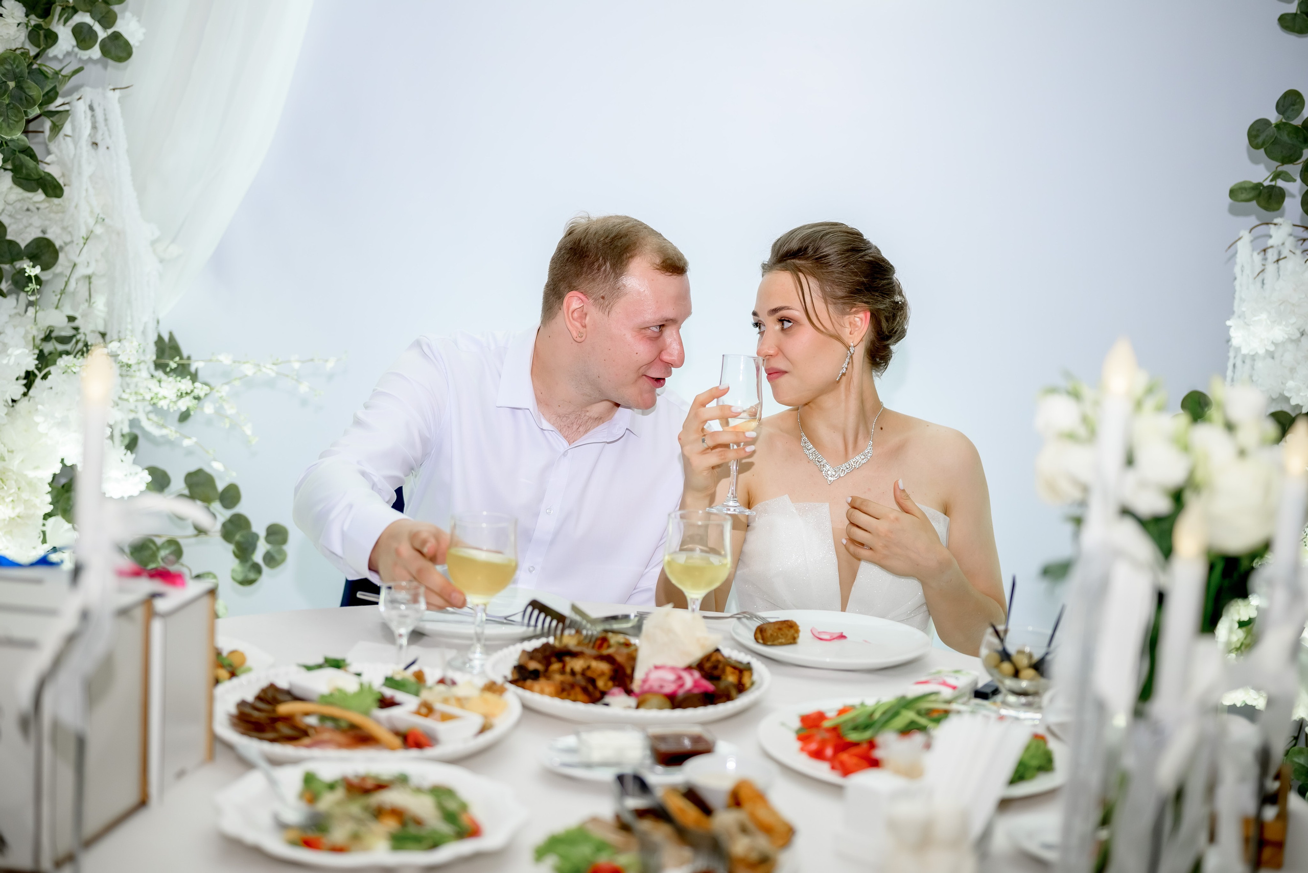 Банкетная часть. Юлия Басня семейный и свадебный фотограф в Донецке