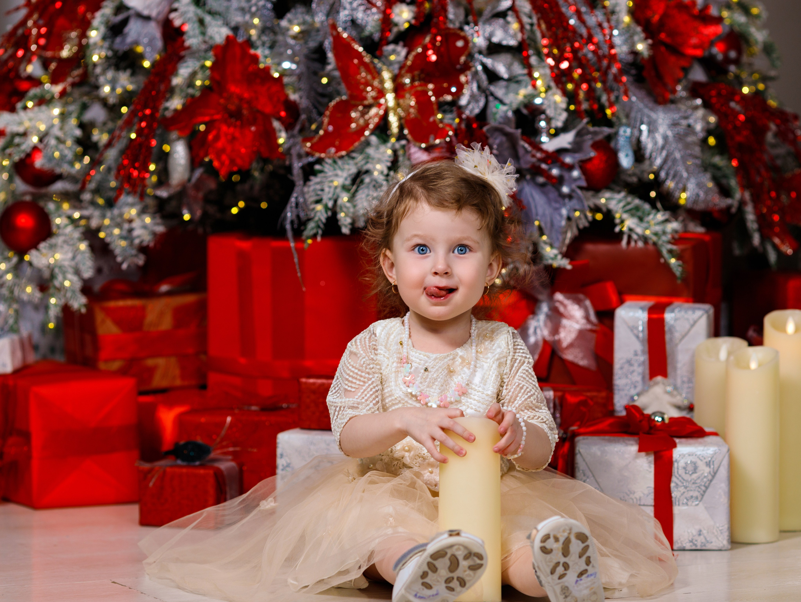 Новогодняя фотосессия. Семейный, свадебный и детский фотограф в Новосибирске Ольга Хидченко