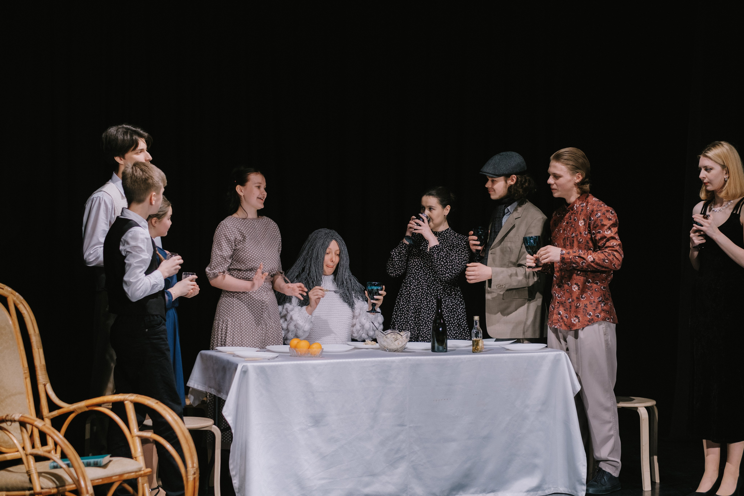 Детская театральная студия «Ирбис», спектакль. Репортажный и портретный фотограф в Москве Илья Спиридонов