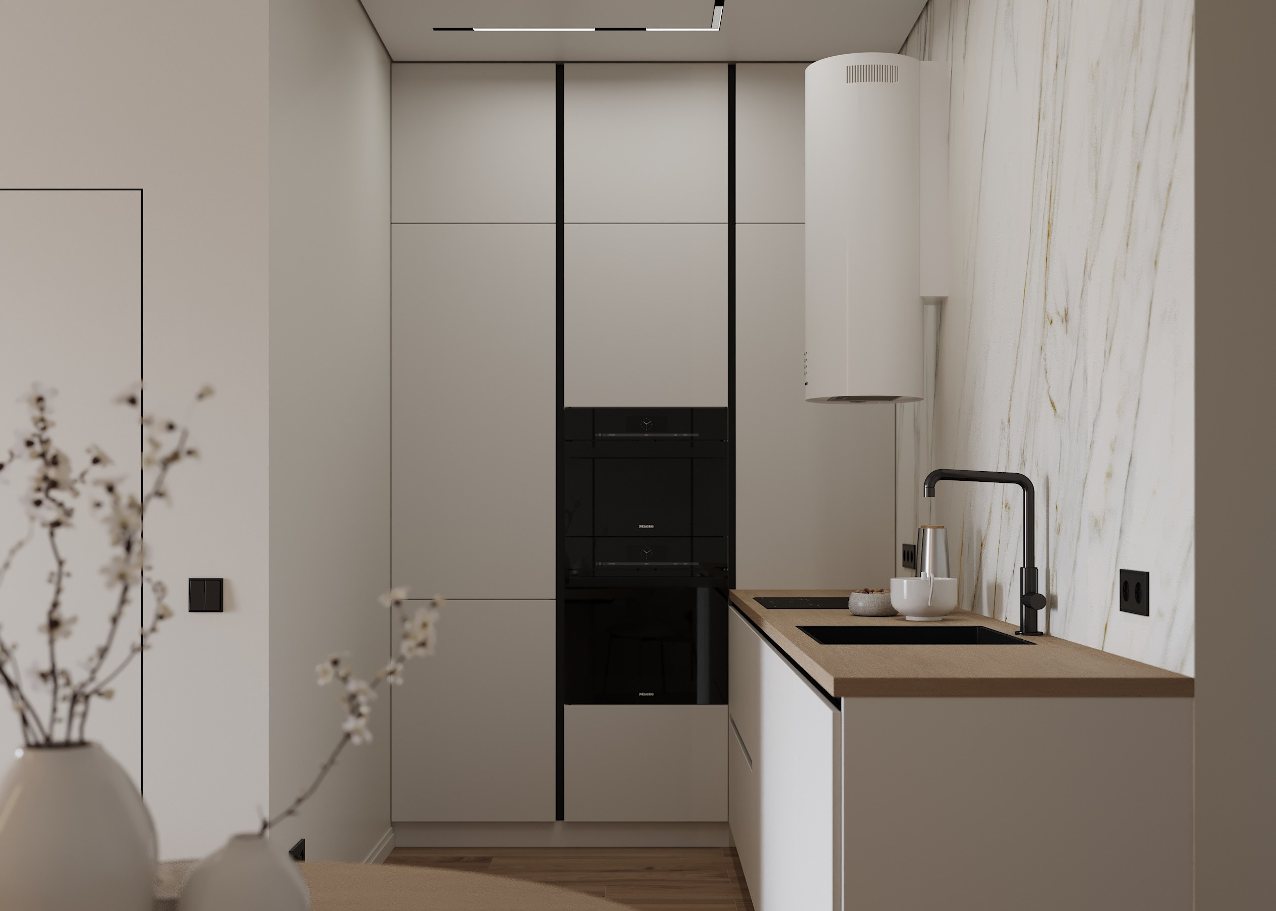 ЖК GREENWOOD 72,0 кв.м. Дизайнер интерьера и 3D визуализатор Ванчугова Ольга